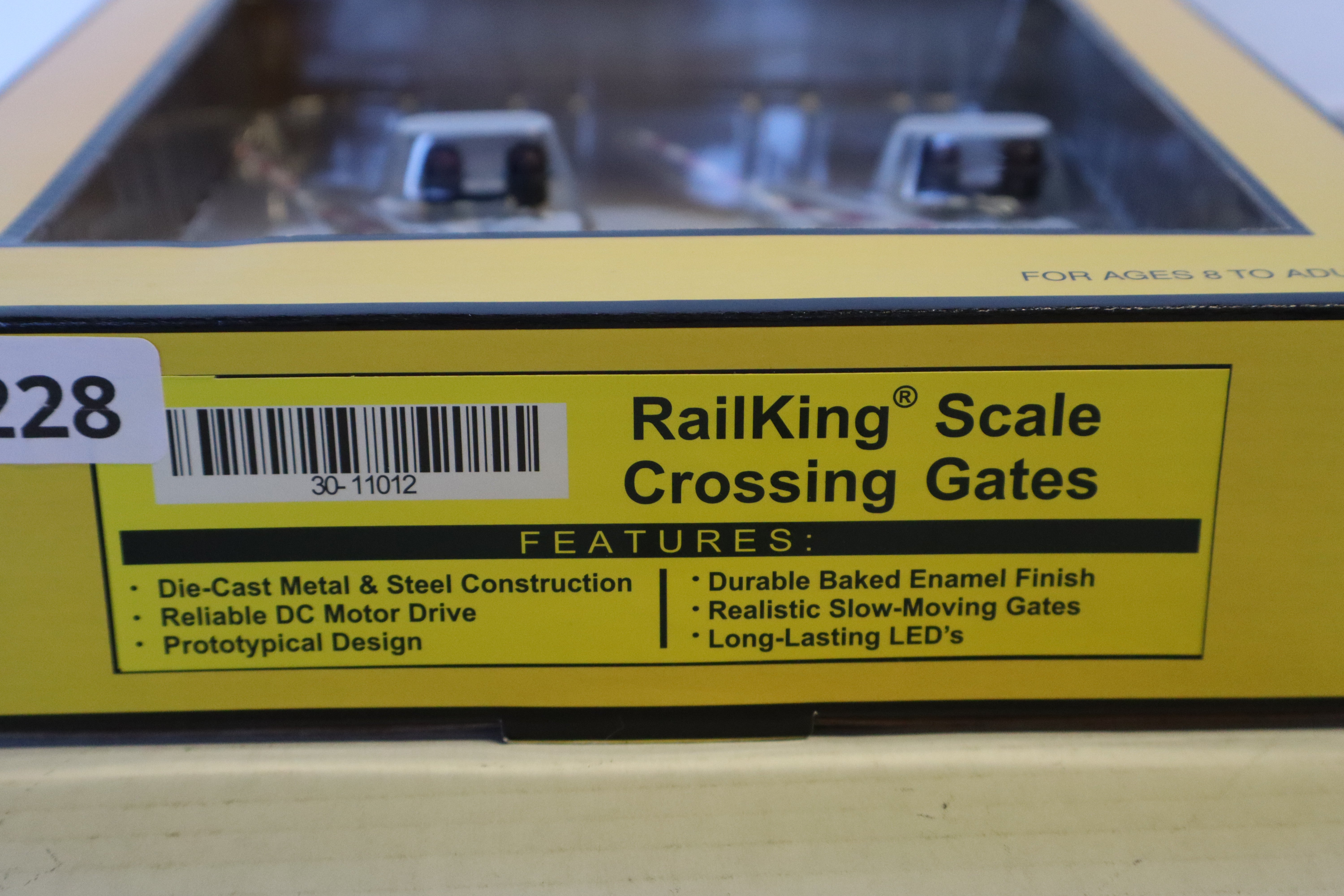Rail King 30-11012 Crossing Gates-Second hand-M8228