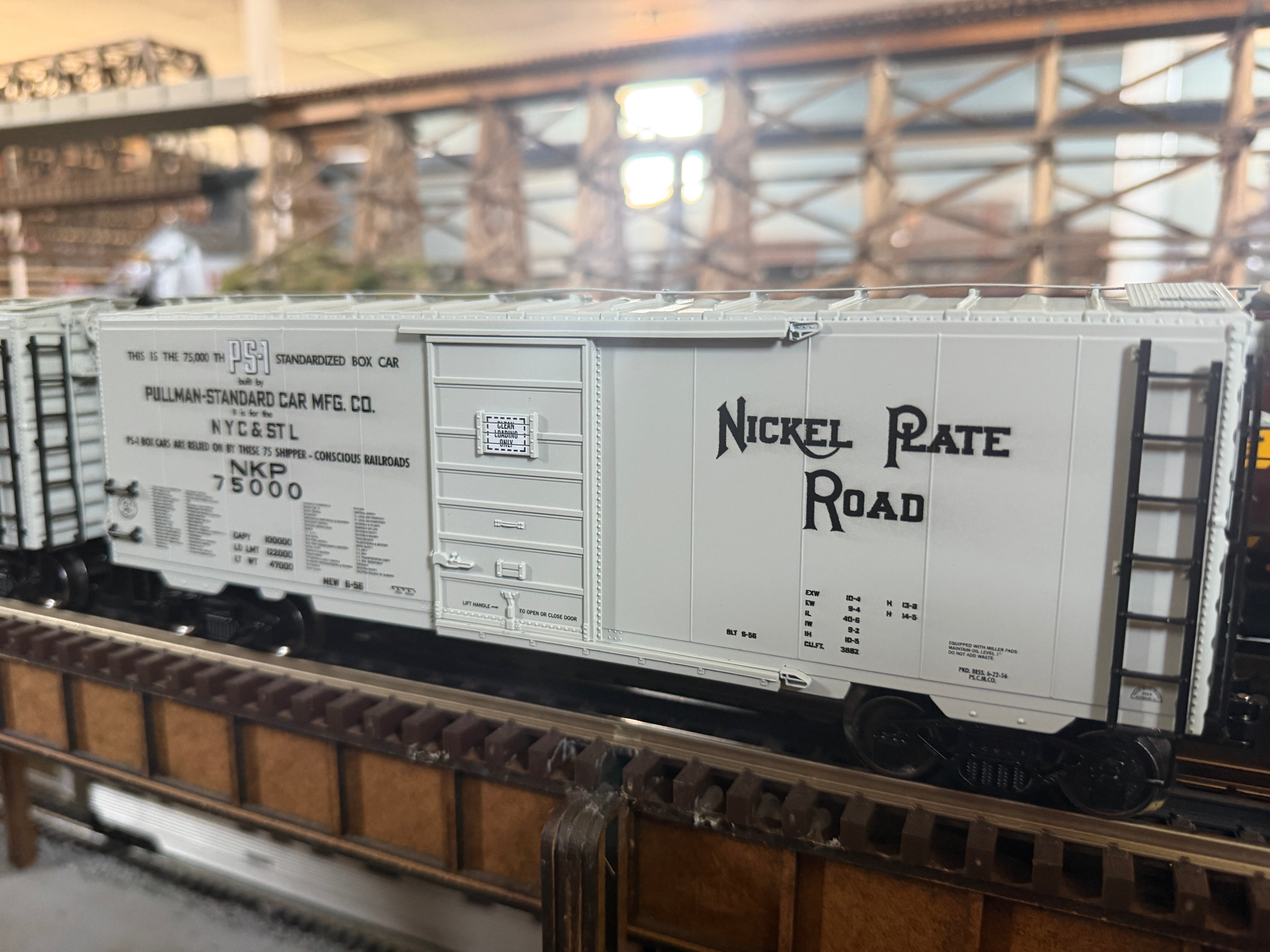Ready Made Trains RMT-96445-2 - 40' PS-1 Boxcar "Nickel Plate Road" #75000 - Custom Run for MrMuffin'sTrains