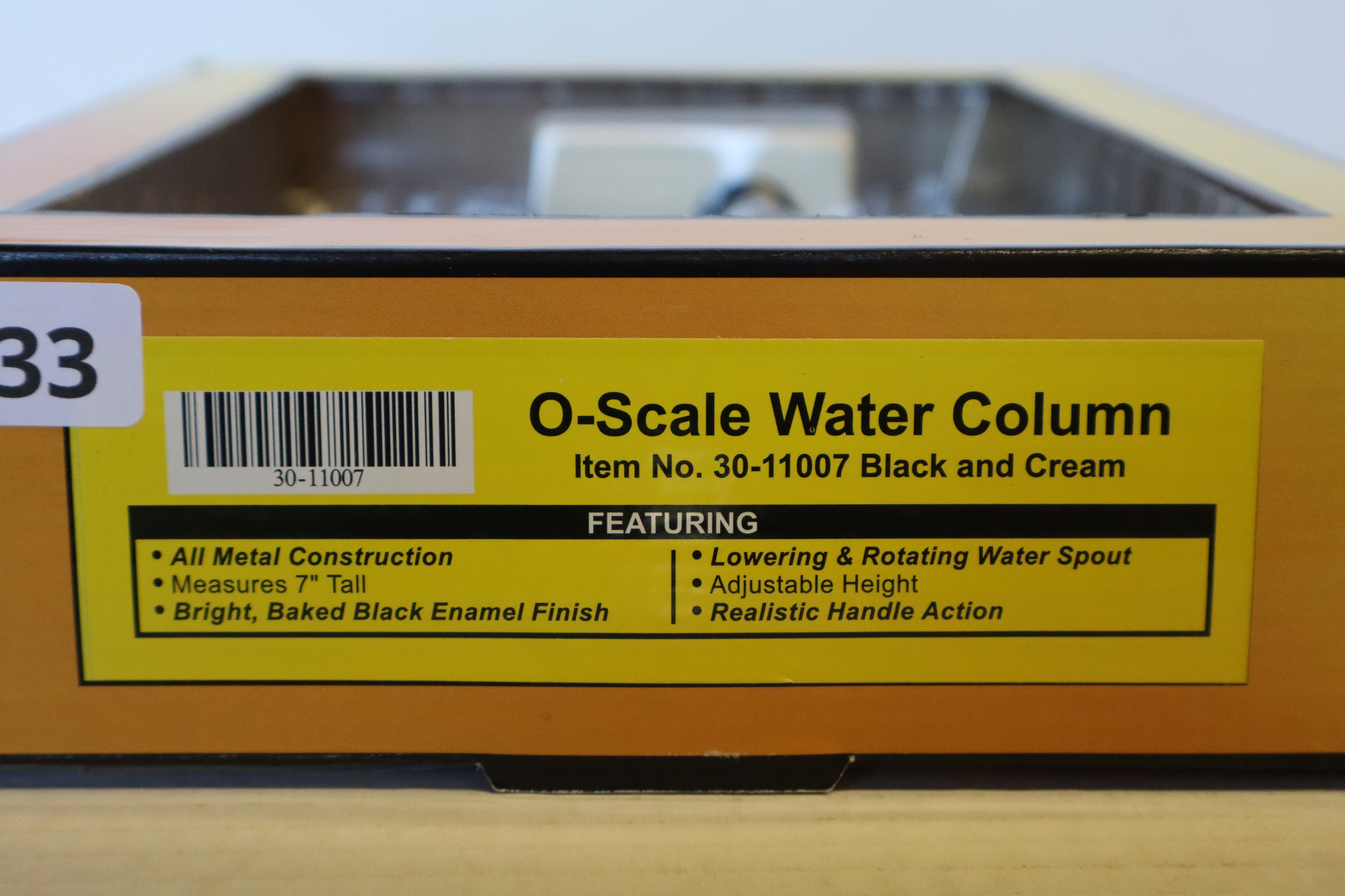 Rail King 30-11007 Water Column Black & Cream-Second hand-M8233