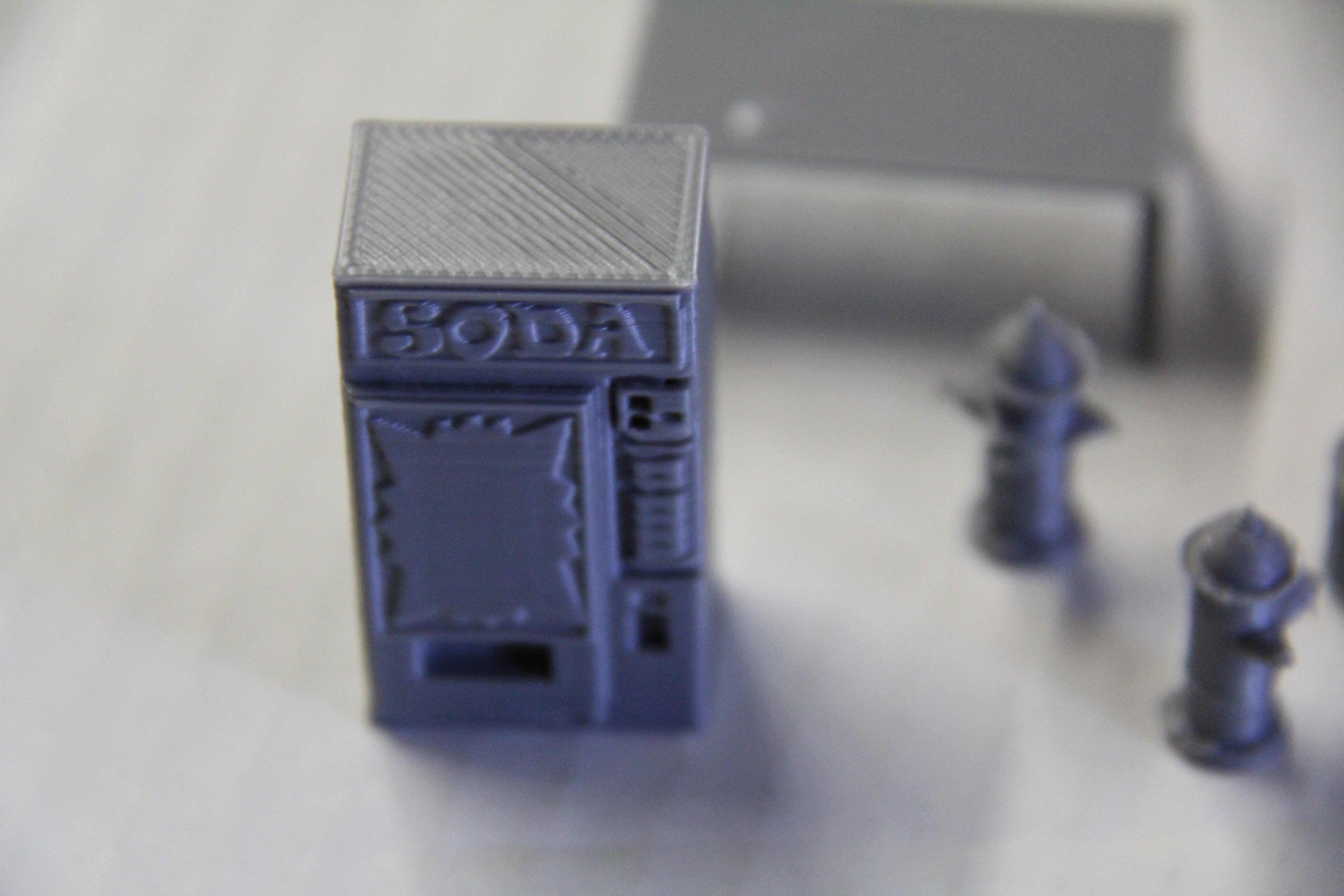 Mixed 3D printed O Gauge Accessory Pack-Second hand-M7025