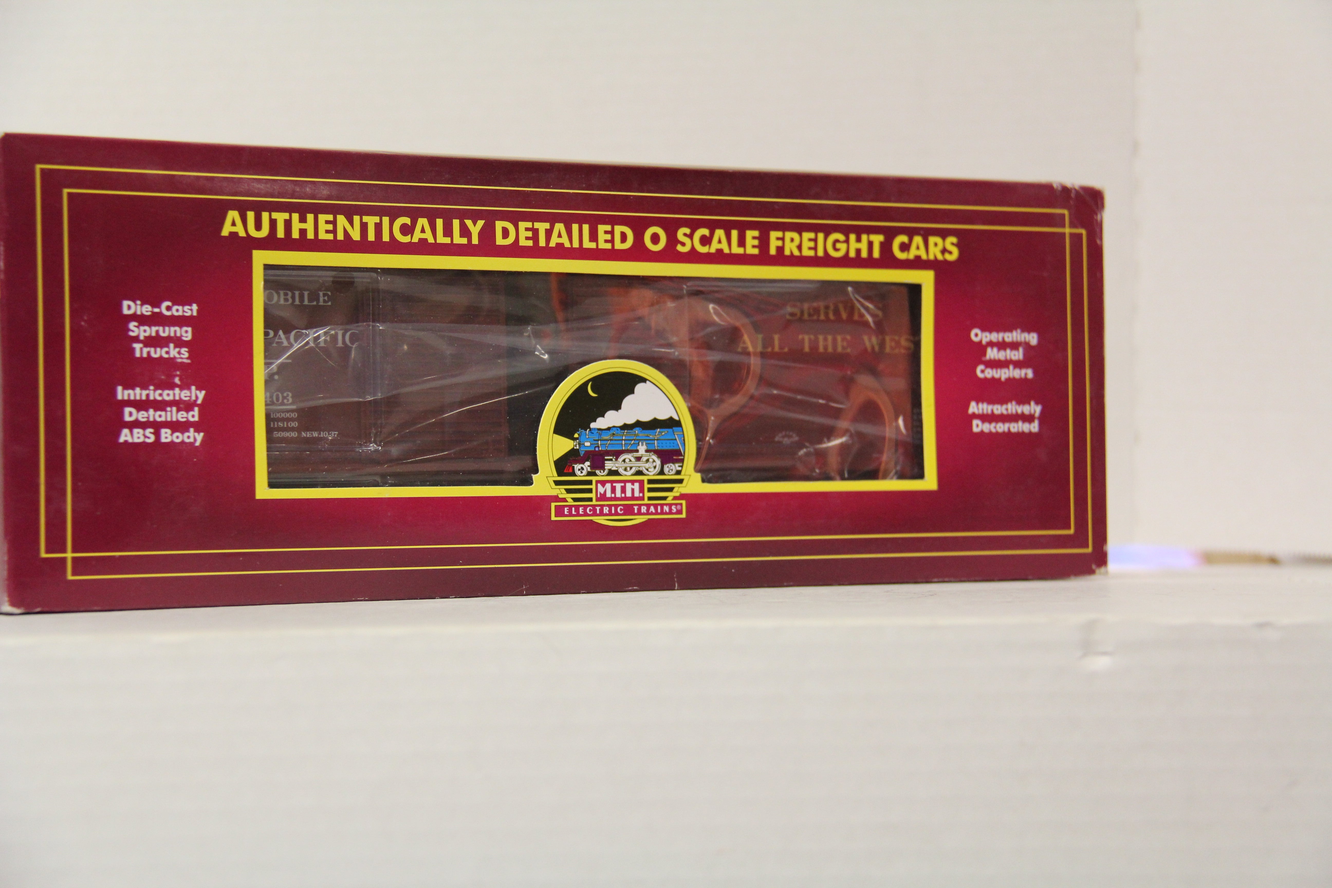 MTH 20-93784 Union Pacific Double Door 50' Box Car-Second hand-M5682