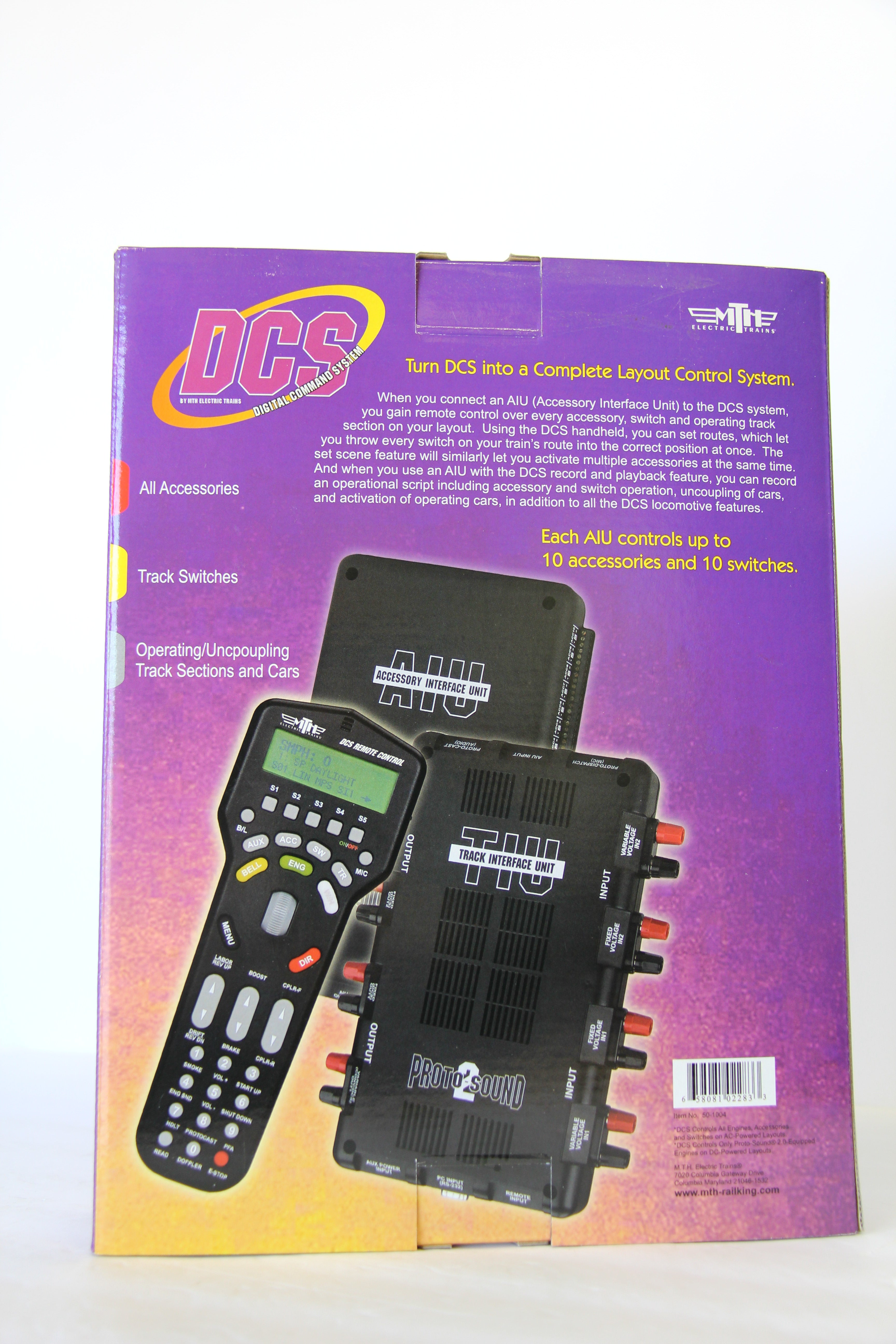 MTH 50-1004 DCS Accessory Interface Unit-Second hand-M7028