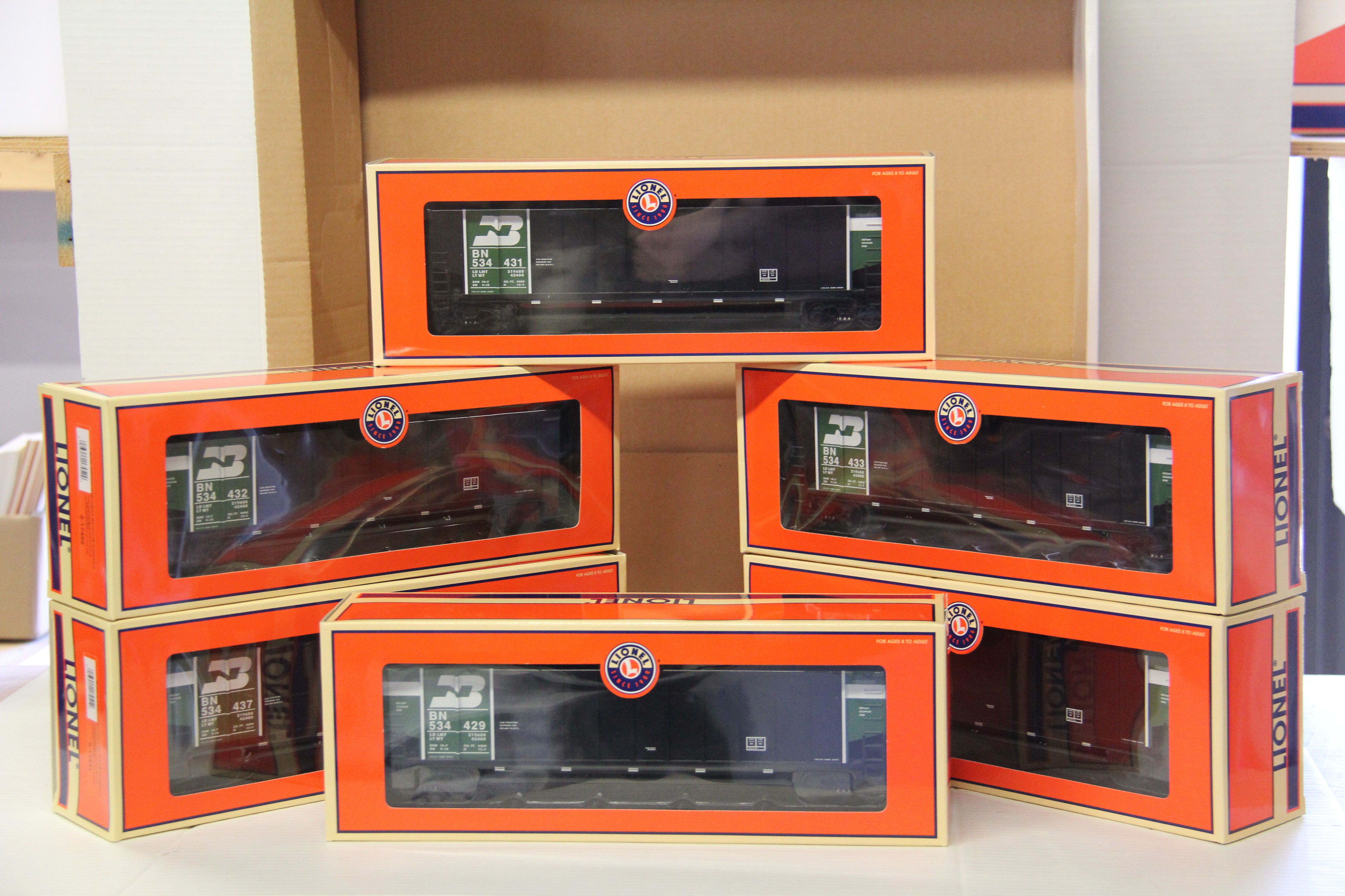 Lionel 6-31710 Burlington Northern Coal Train Set-Second hand-M7034