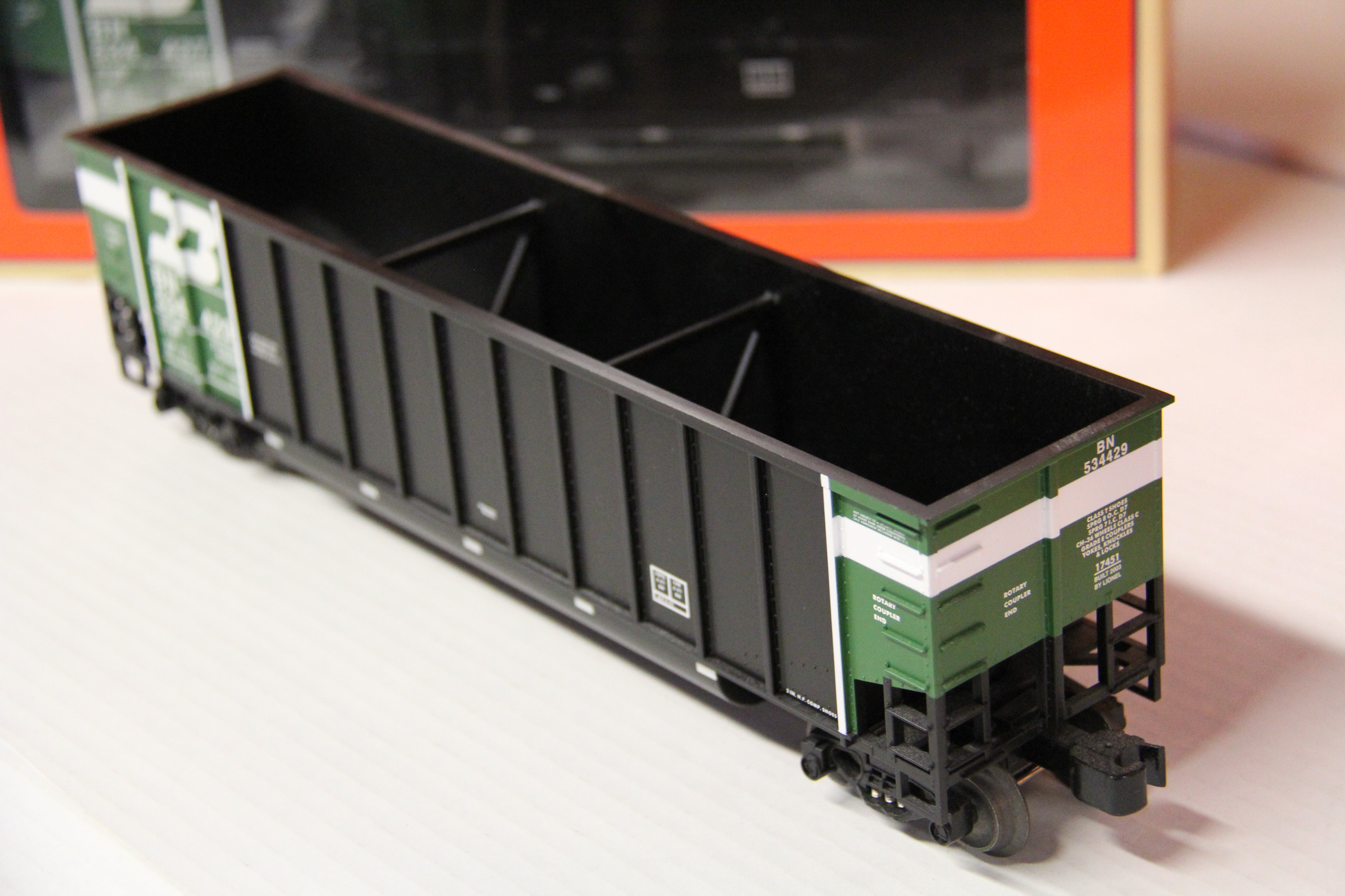 Lionel 6-31710 Burlington Northern Coal Train Set-Second hand-M7034