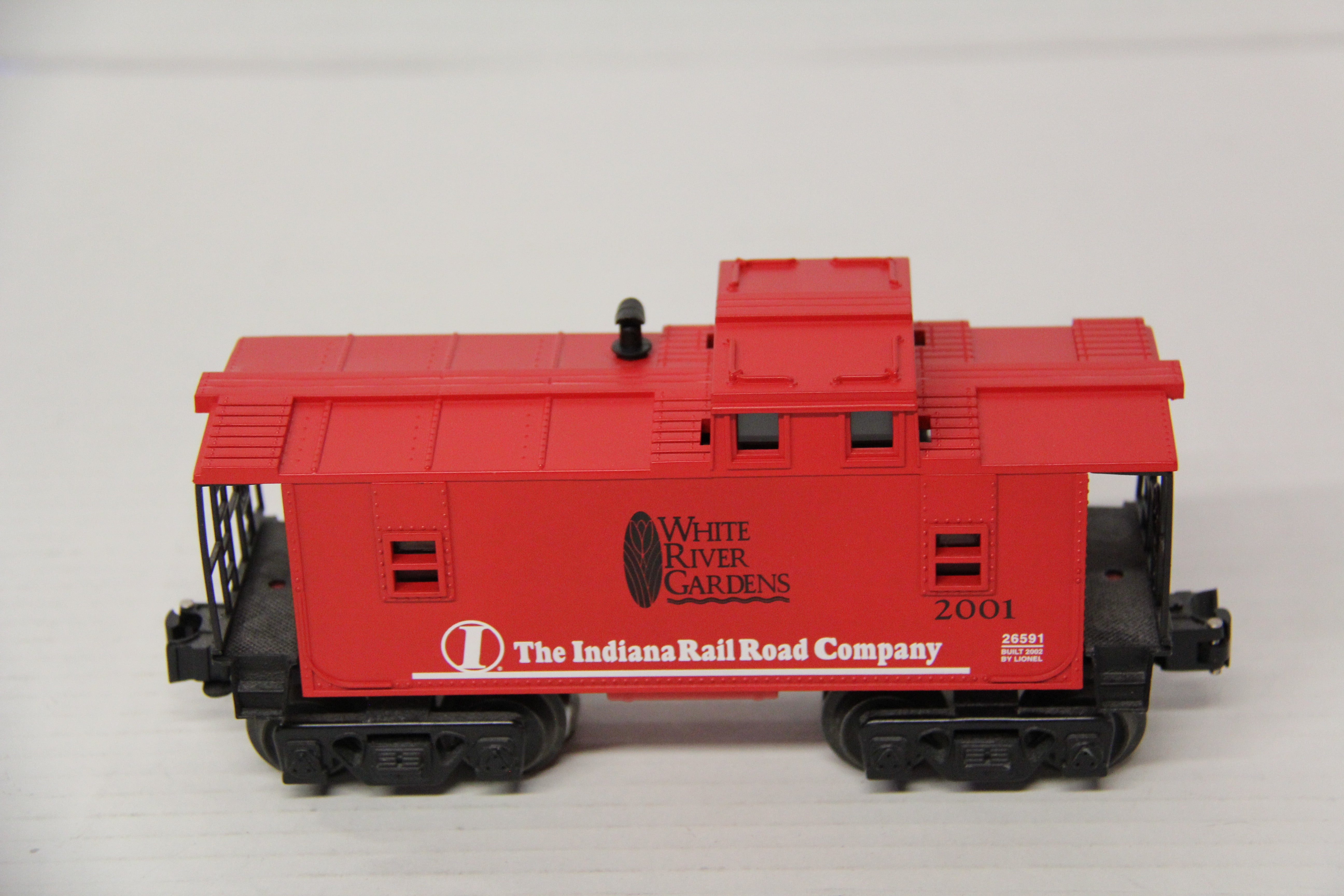 Lionel 2001 The Indiana Rail Road Company White River Gardens Caboose #26591-Second hand-M7037