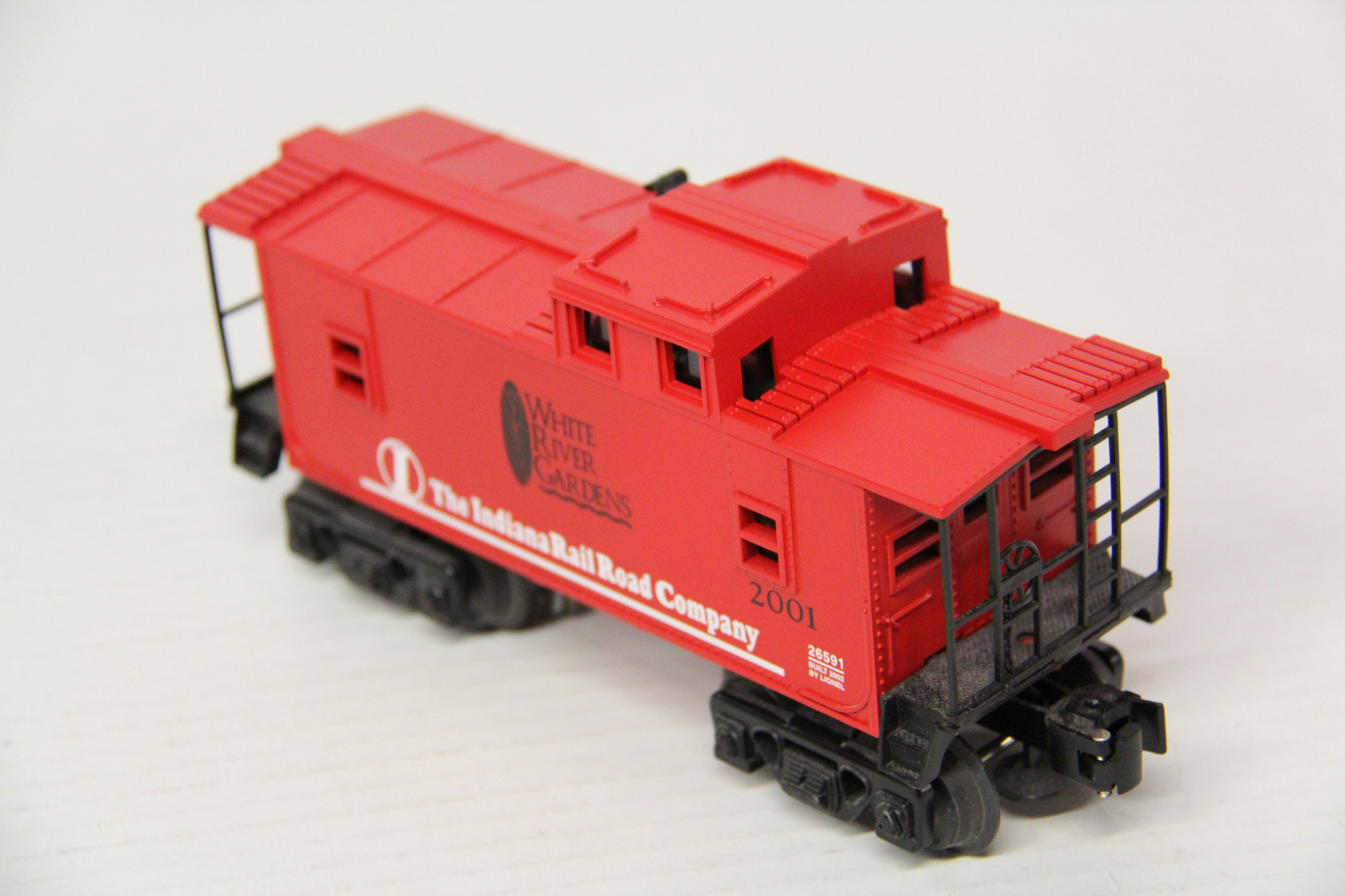 Lionel 2001 The Indiana Rail Road Company White River Gardens Caboose #26591-Second hand-M7037