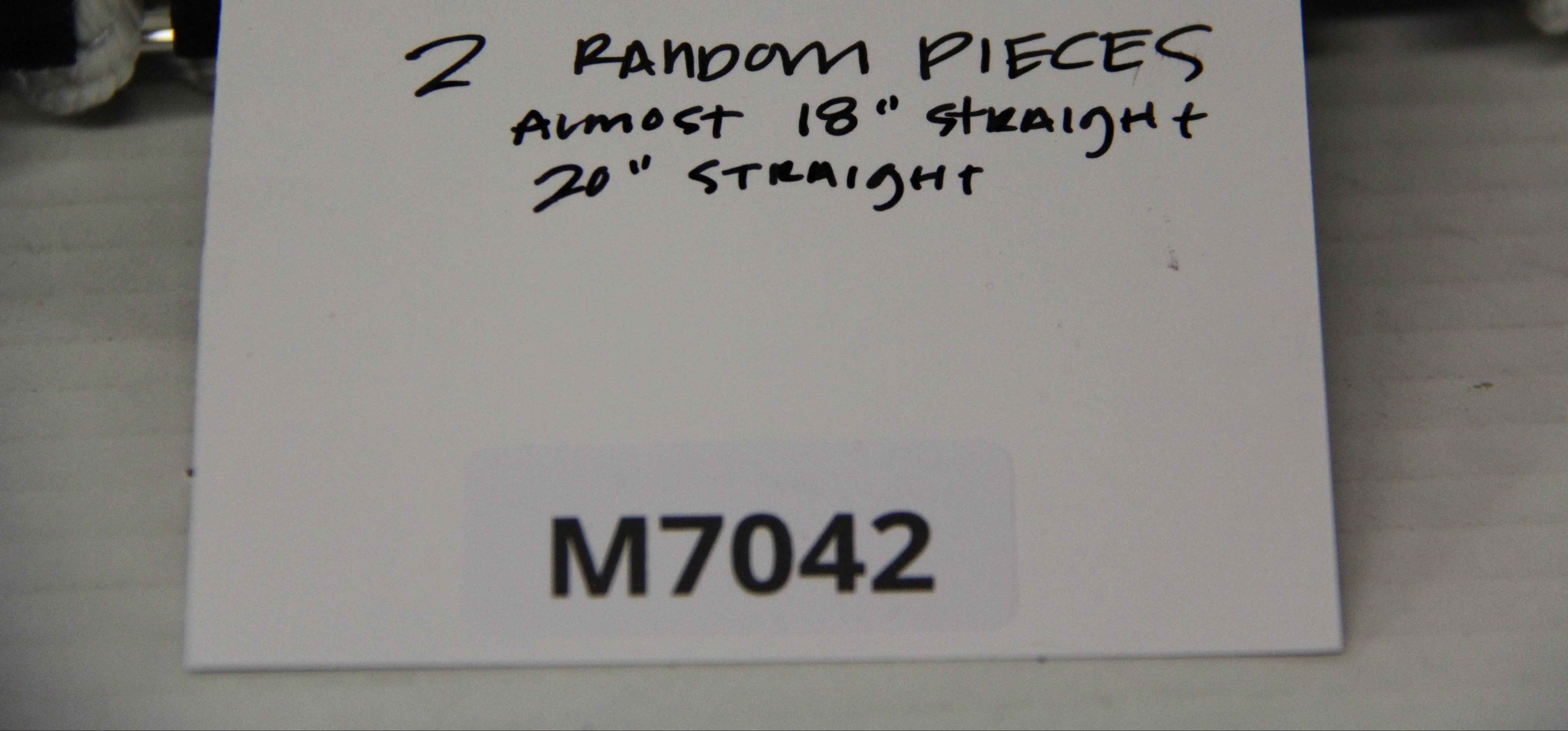 Gargraves Phantom Straight Track 2 leftover pieces-Second hand-M7042