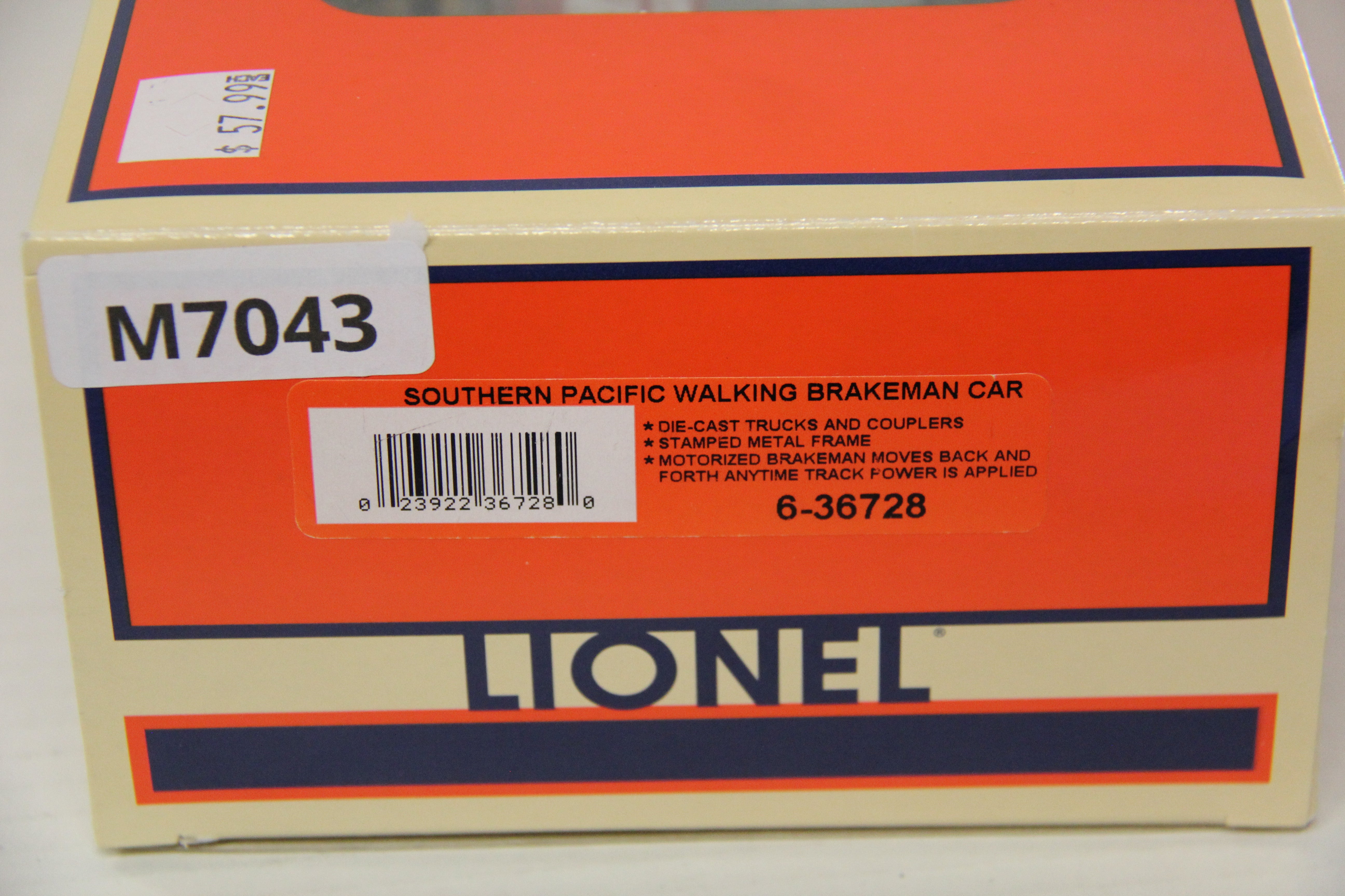 Lionel 6-36728 Southern Pacific Walking Brakeman Car-Second hand-M7043