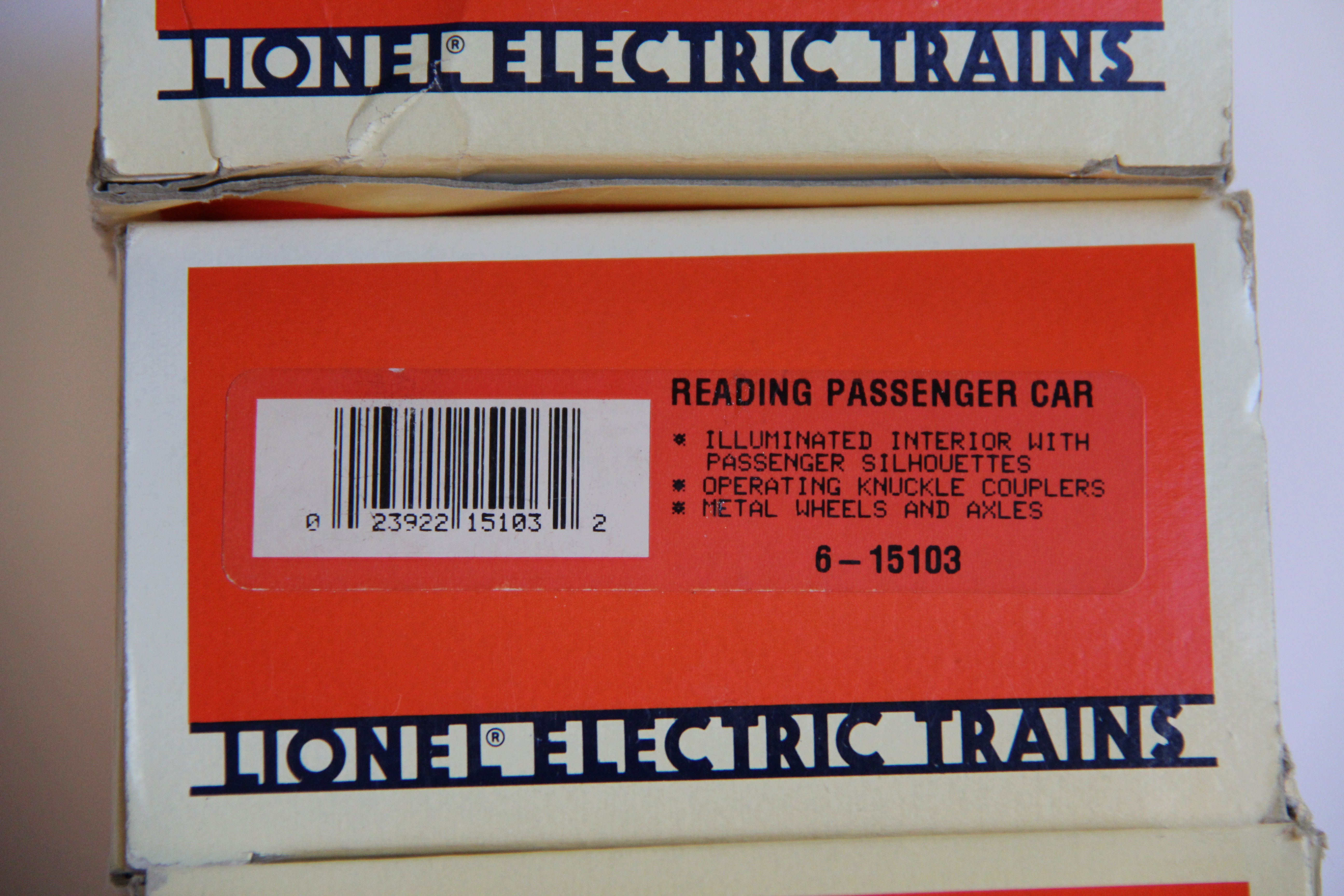 Lionel 6-18934 Reading FA 2 Alco AA Diesels w/ 6 Car Passenger Set-Second hand-M7048