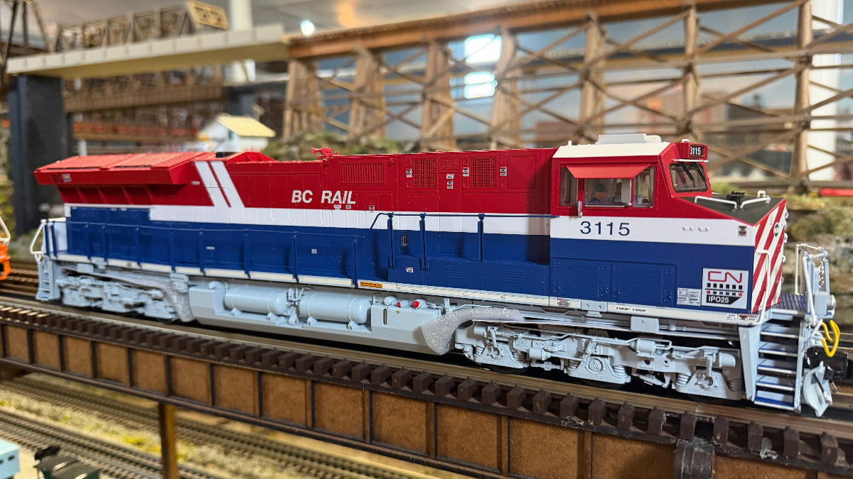 Lionel 2633031 - Legacy - ET44 Diesel Locomotive "BC Rail" #3115