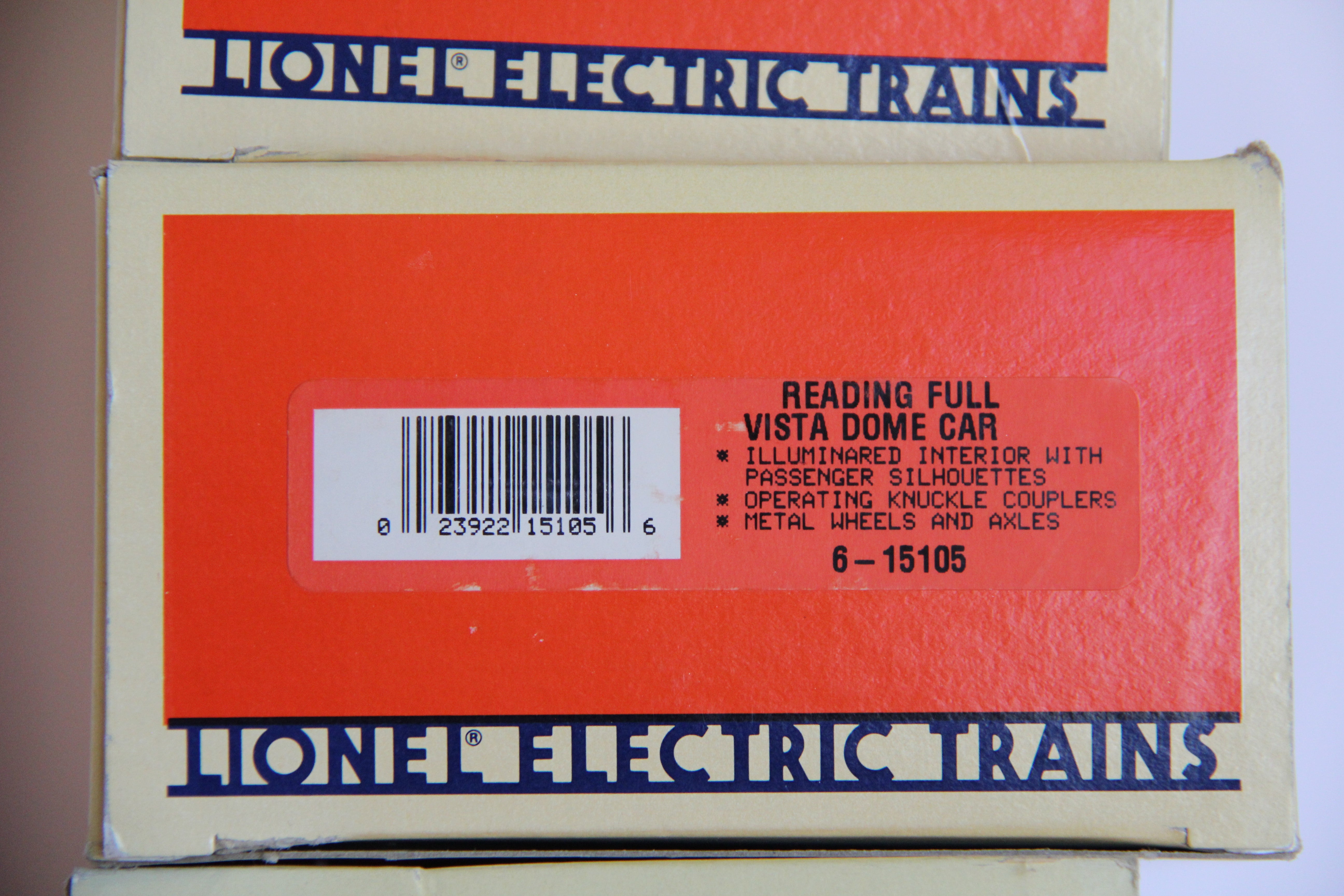 Lionel 6-18934 Reading FA 2 Alco AA Diesels w/ 6 Car Passenger Set-Second hand-M7048