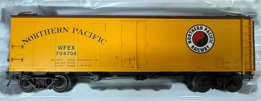Atlas O 3003921 - Master - 40' Steel Reefer "WFEX" (ex-NP Railway) - MrMuffin'sTrains