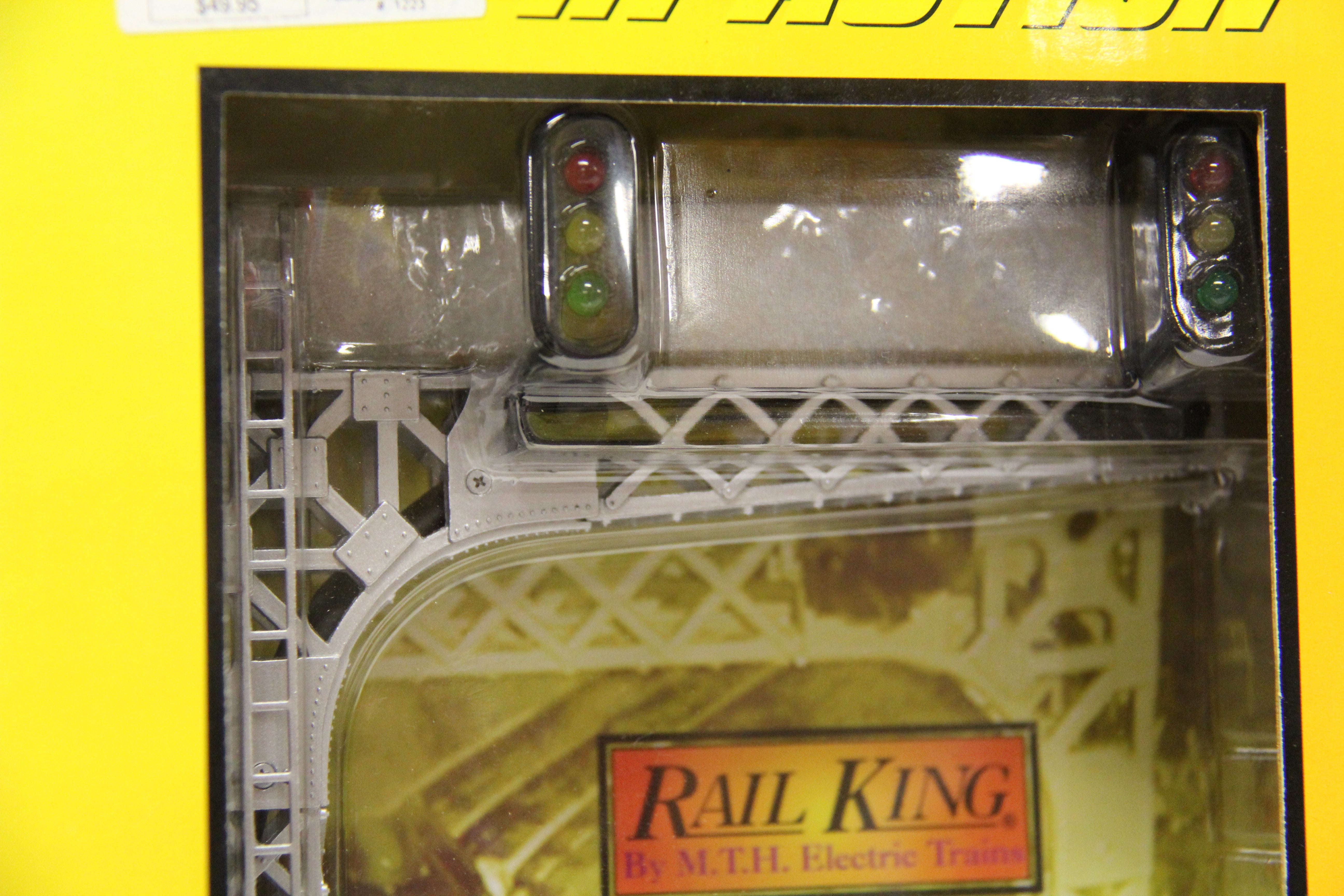 Rail King 30-11009 Cantilevered Signal Bridge-Second hand-M5733