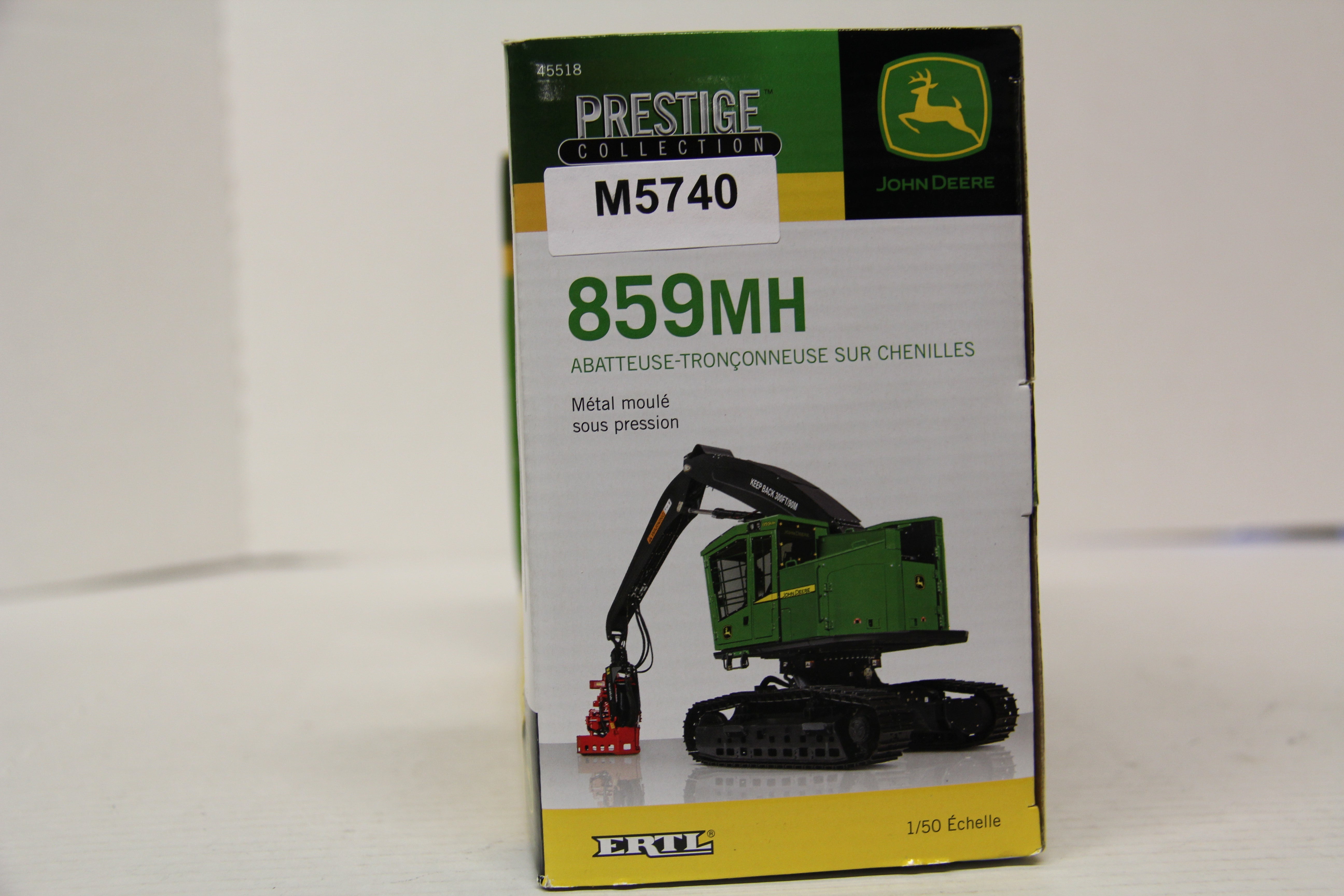 Ertl John Deere Prestige Collection #859MH Tracked Harvester 1:50 Scale-Second hand-M5740