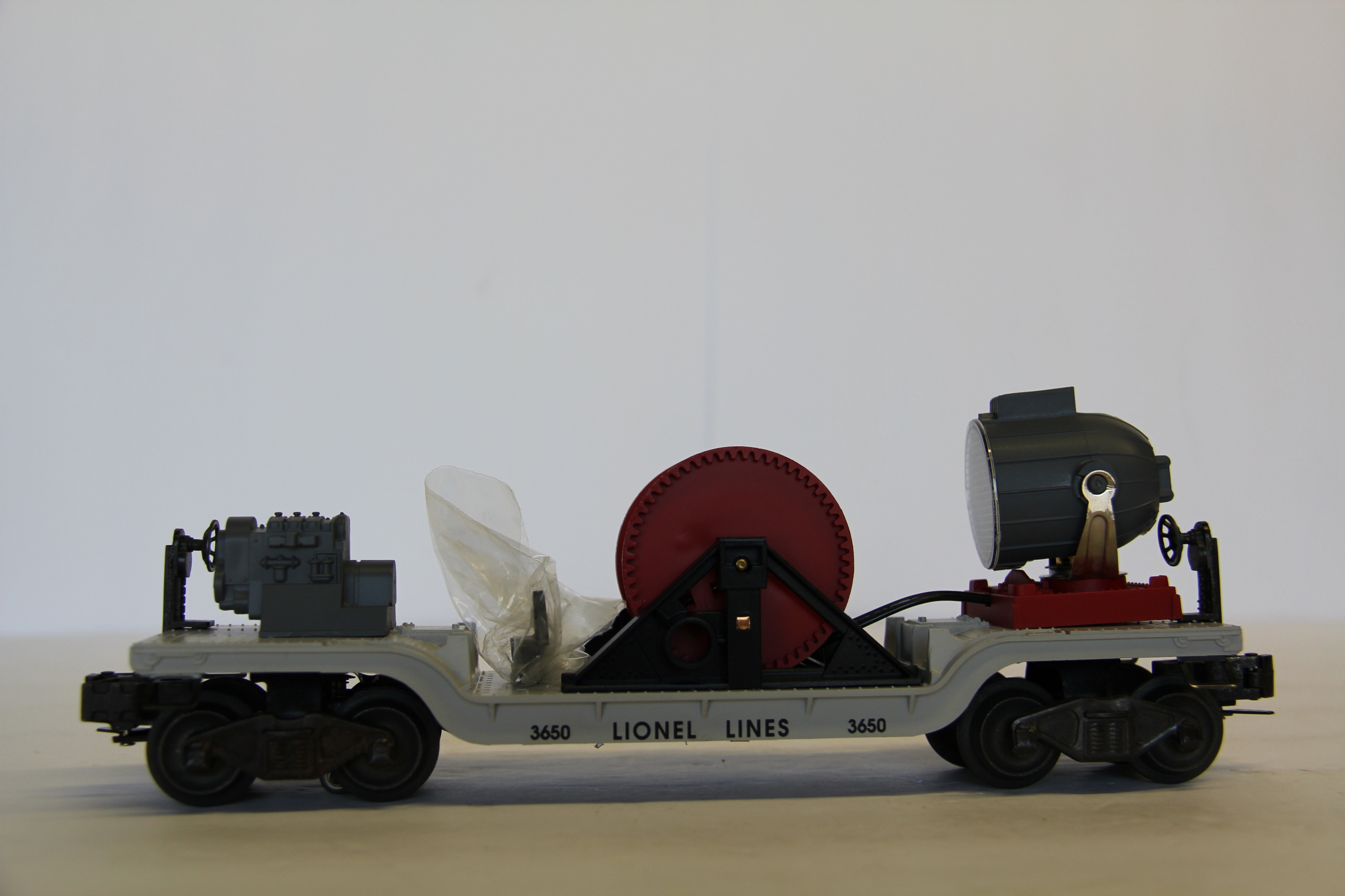 Lionel 6-16720 -3659 Lionel Lines Extension Searchlight Car-Second hand-M7062