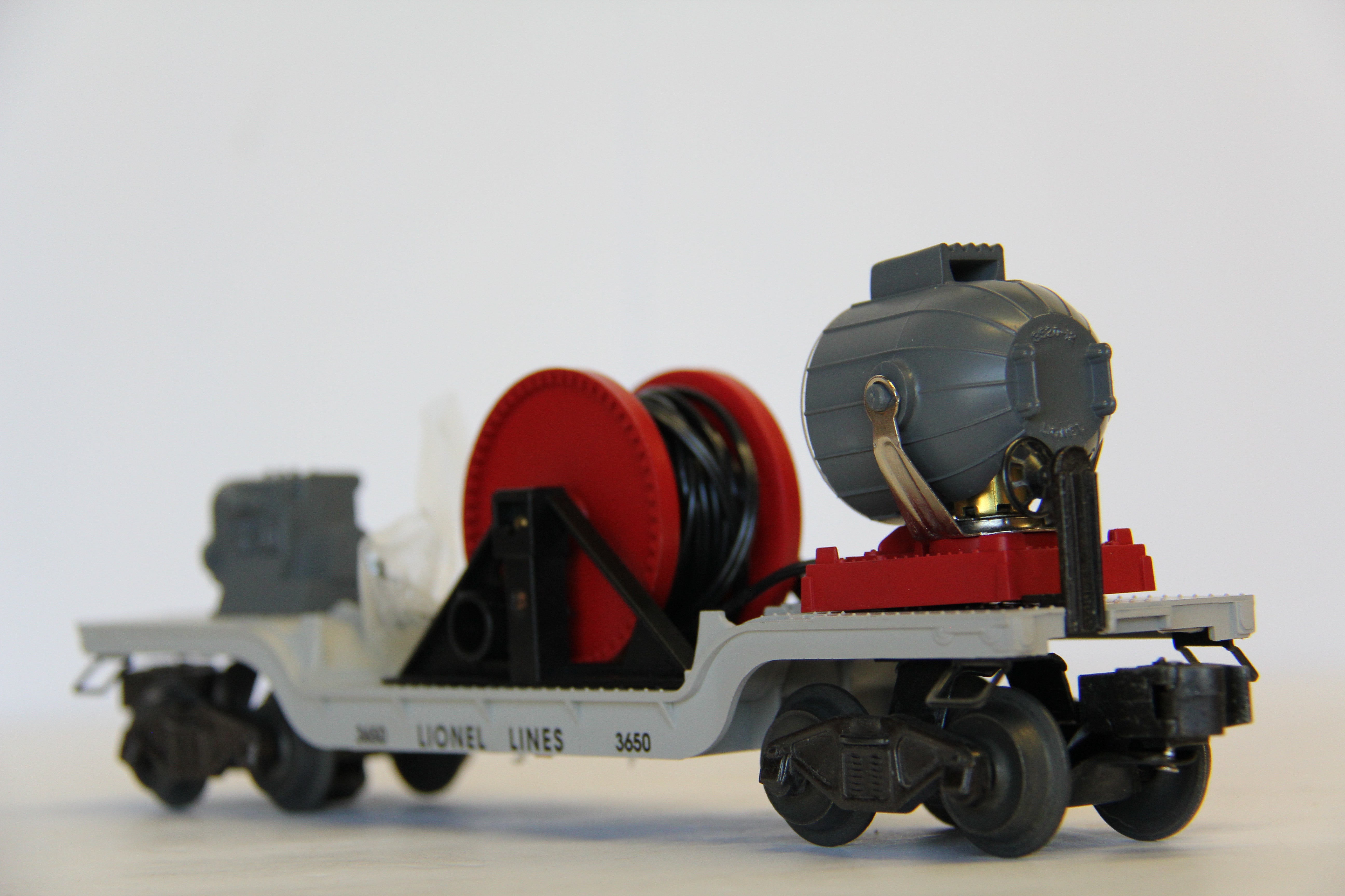 Lionel 6-16720 -3659 Lionel Lines Extension Searchlight Car-Second hand-M7062