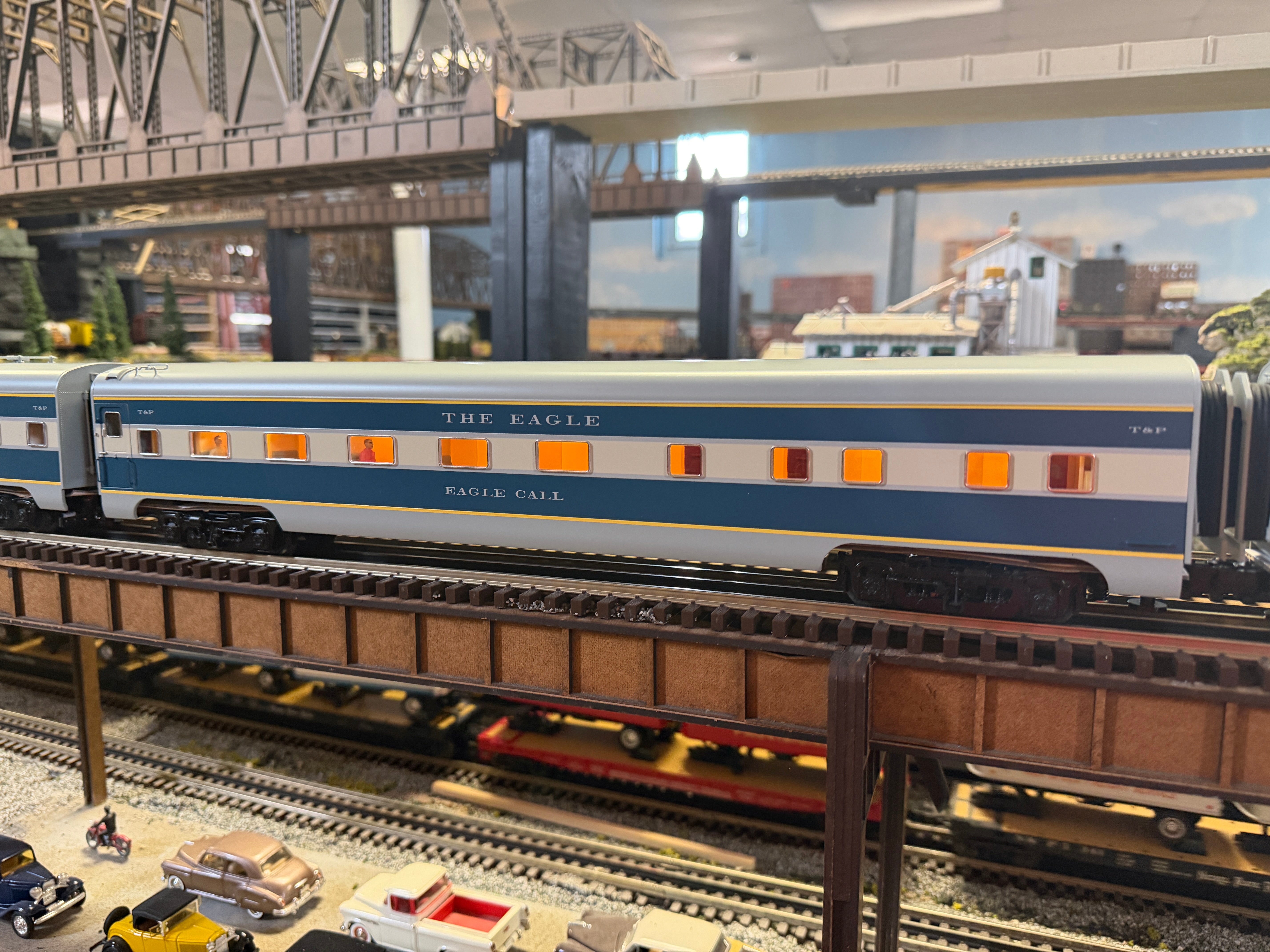 Lionel 2627160 - 18" Aluminum Passenger Car Set "Texas & Pacific" (4-Car)