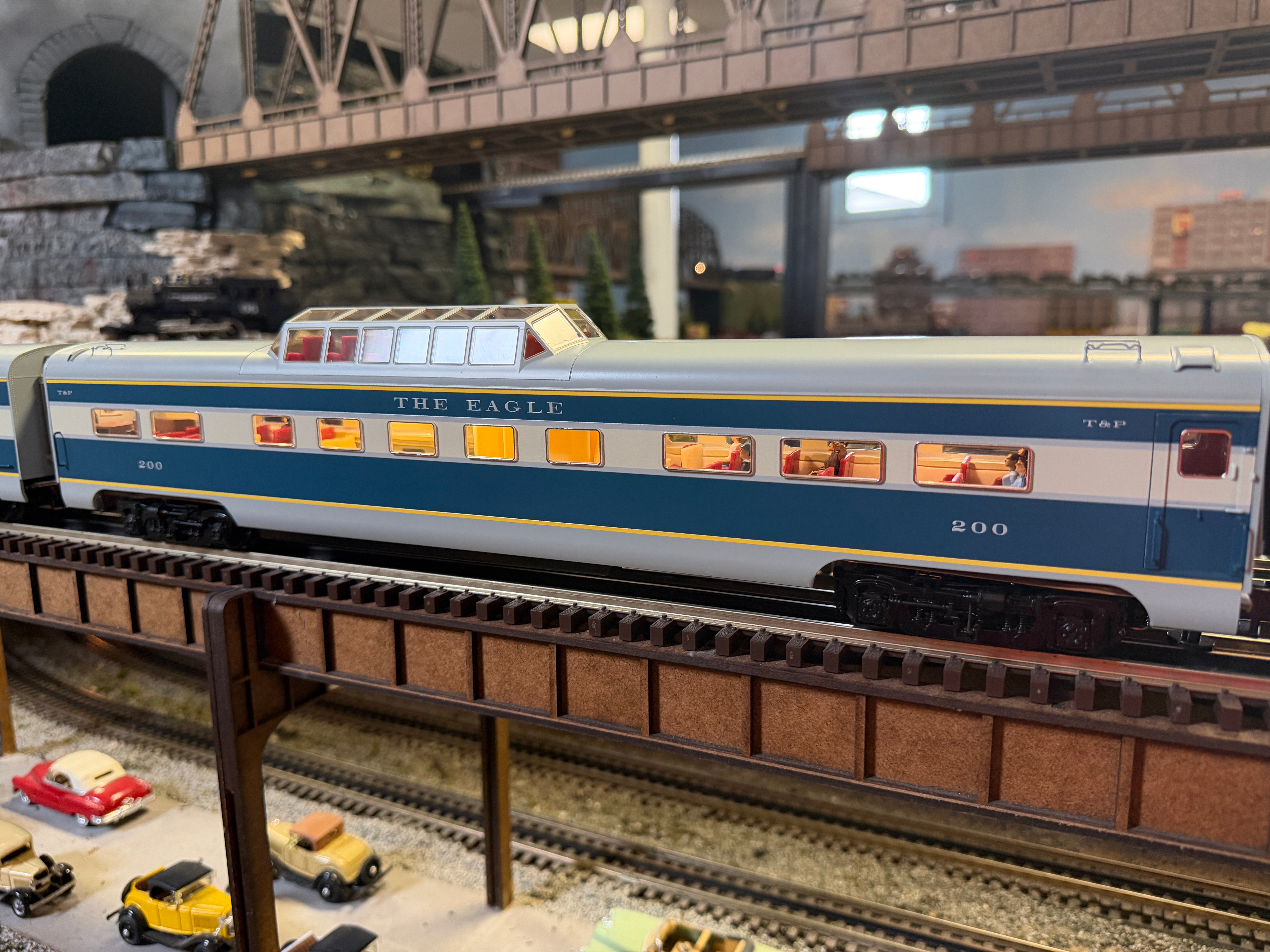 Lionel 2627170 - 18" Aluminum Passenger Car "Texas & Pacific" (2-Car)