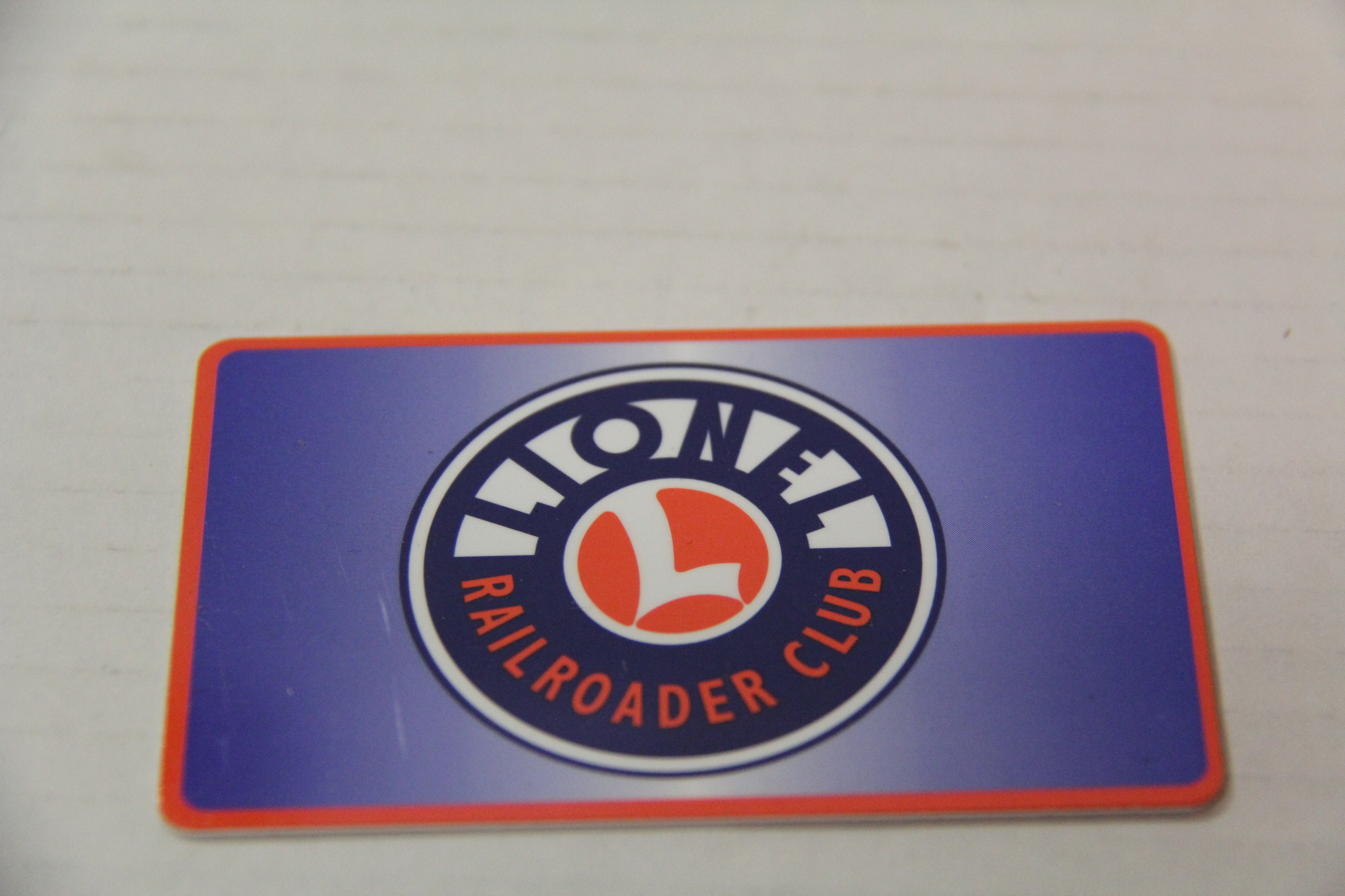 Lionel 6-19991 Railroader Club Gold Member 1900-2000 Centennial Set-Second hand-M7064