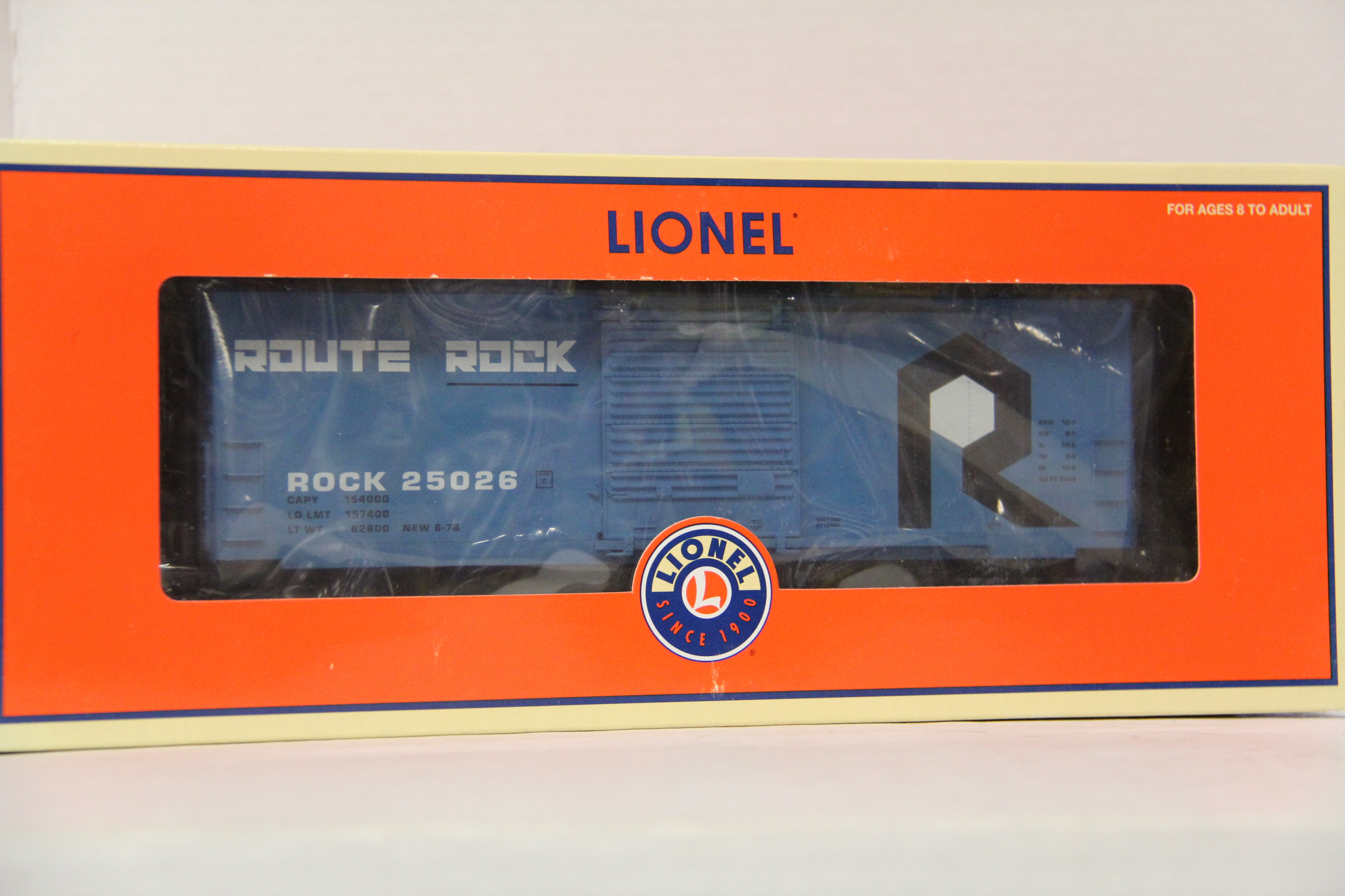 Lionel 6-25026 Rock Island Hi-Cube Boxcar-Second hand-M5745