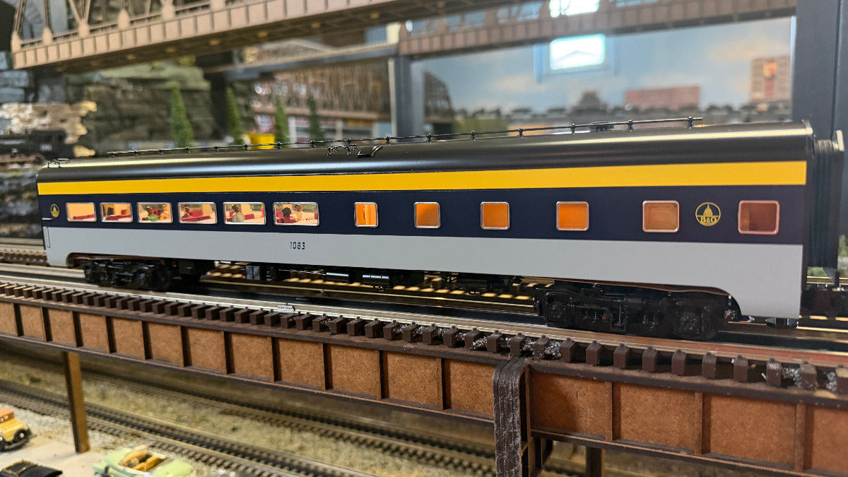 Lionel 2627310 - 18" Aluminum StationSounds Diner "Baltimore & Ohio" #1083