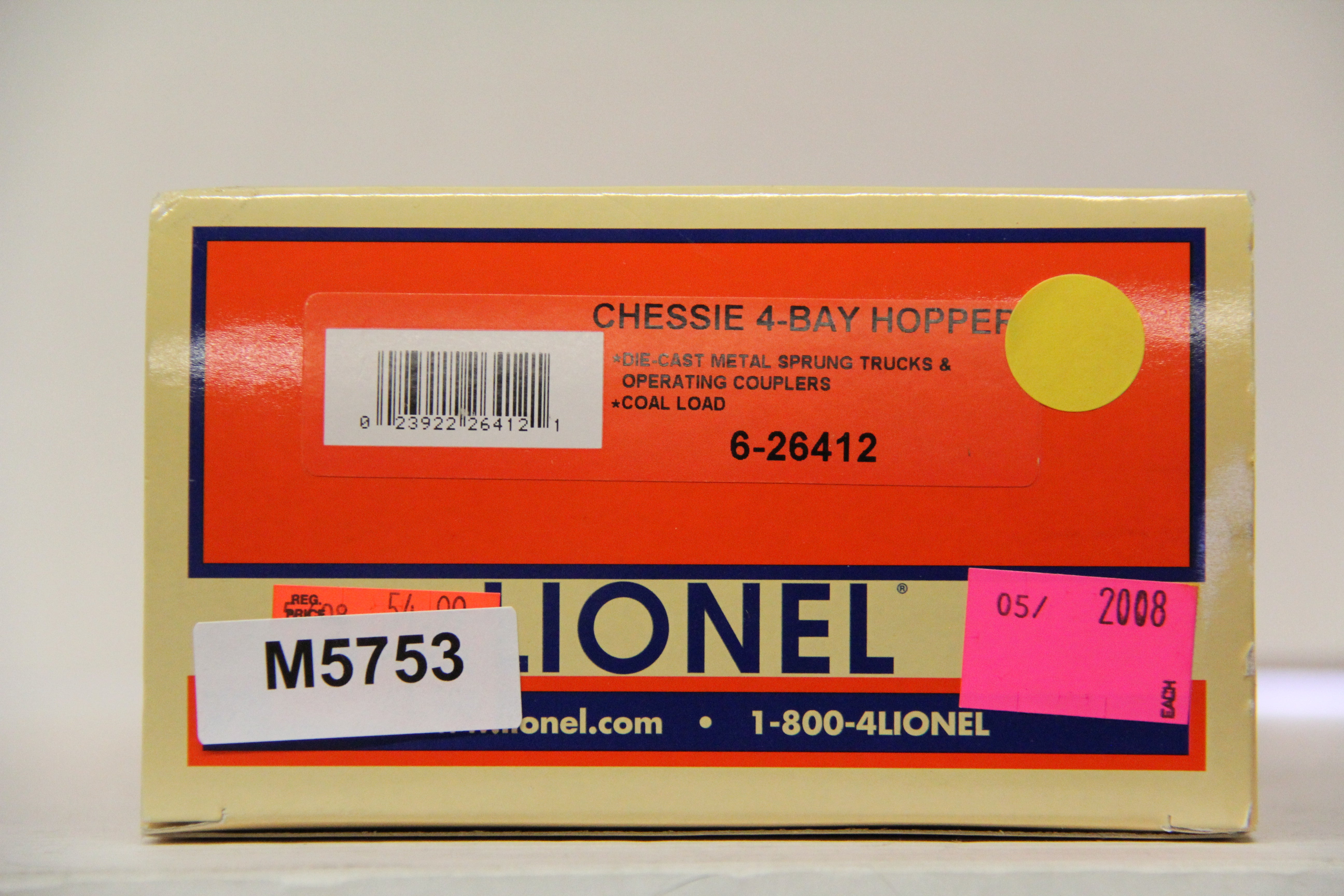 Lionel 6-26412 Chessie 4-Bay Hopper-Second hand-M5753