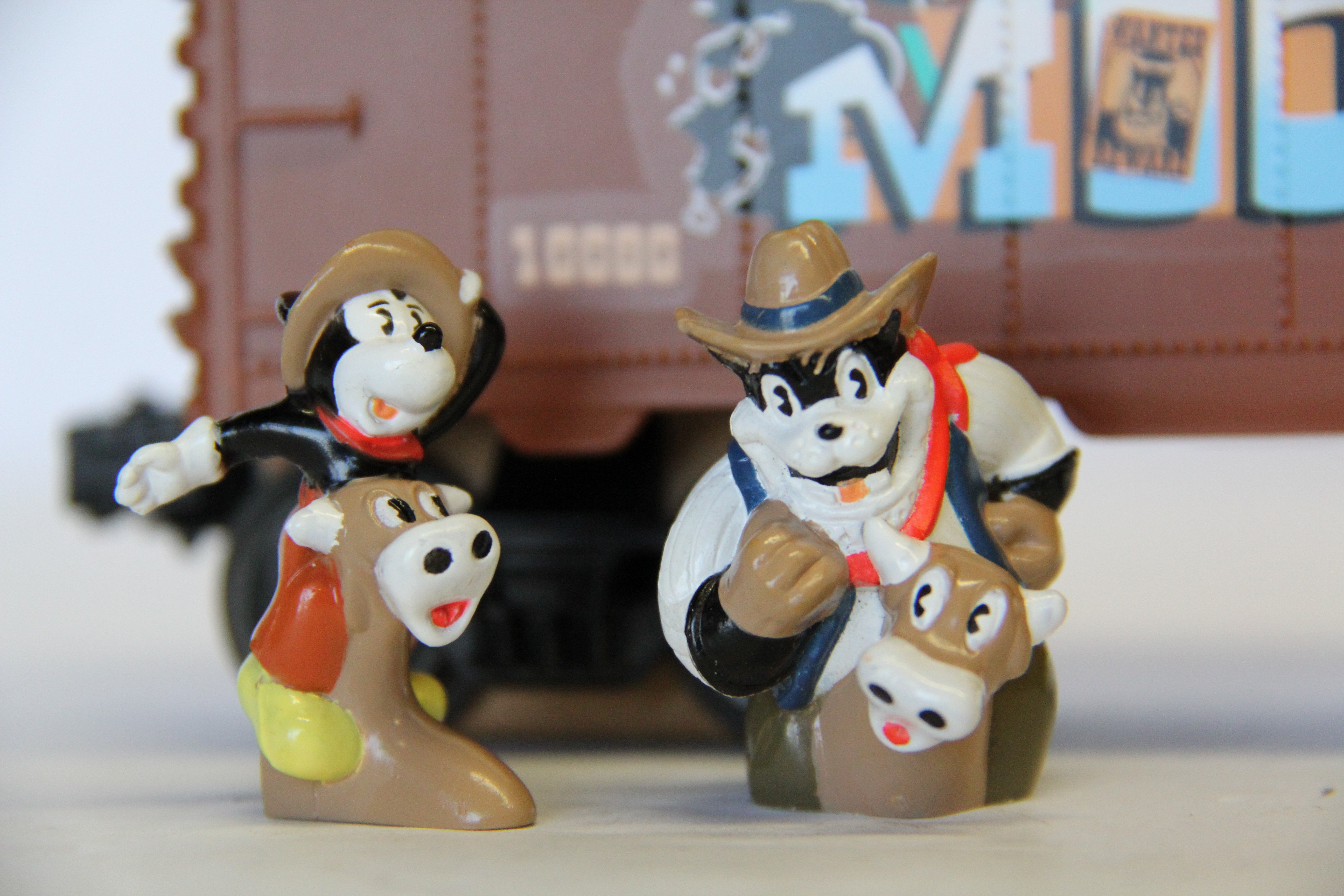Lionel 6-16686 Mickey Mouse & Bad Pete Animated Boxcar-Second hand-M7066