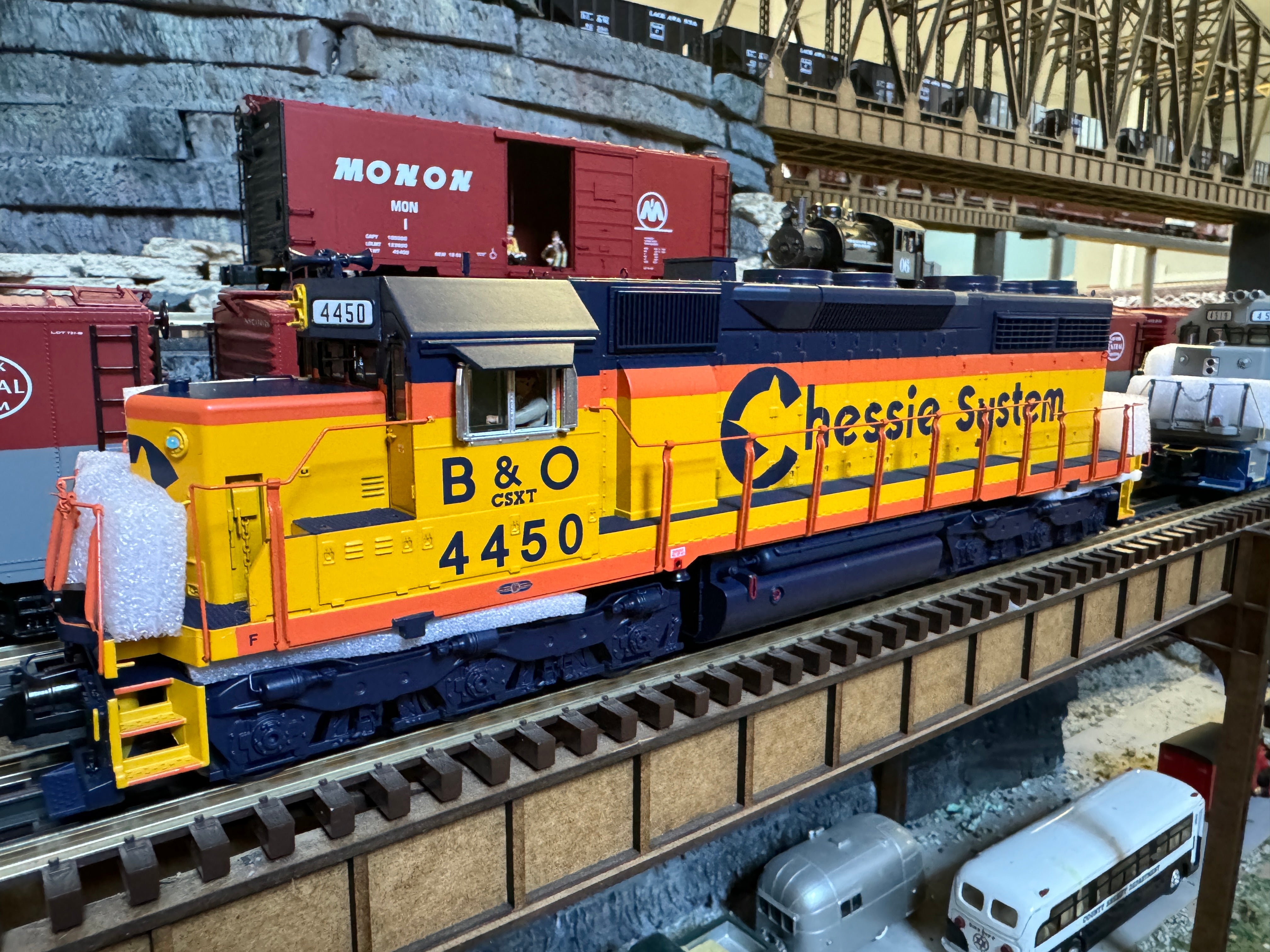 MTH 20-21754-1 - SD-35 Diesel Engine "Chessie" #4450 w/ PS3 (Baltimore & Ohio)