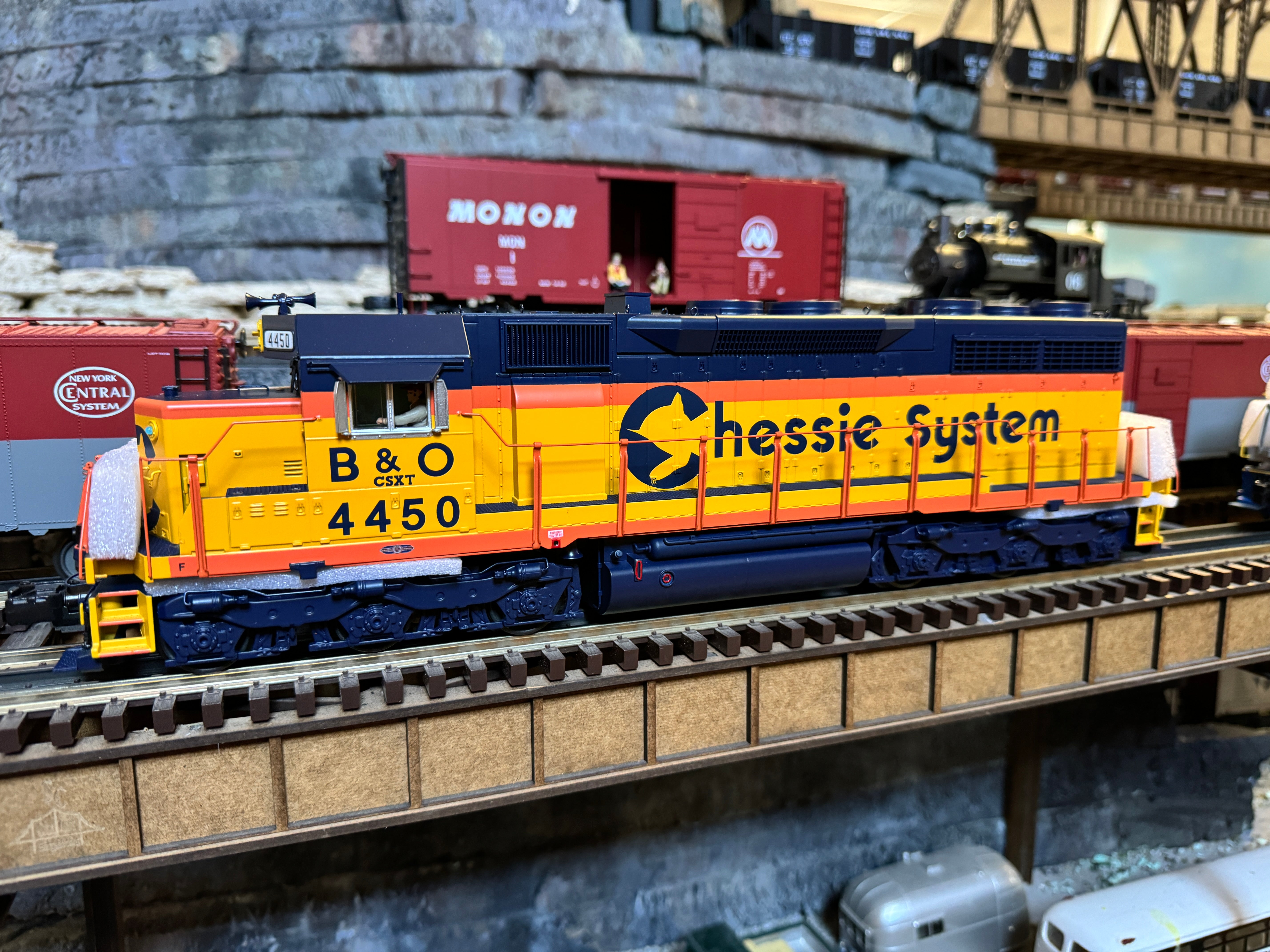 MTH 20-21754-1 - SD-35 Diesel Engine "Chessie" #4450 w/ PS3 (Baltimore & Ohio)