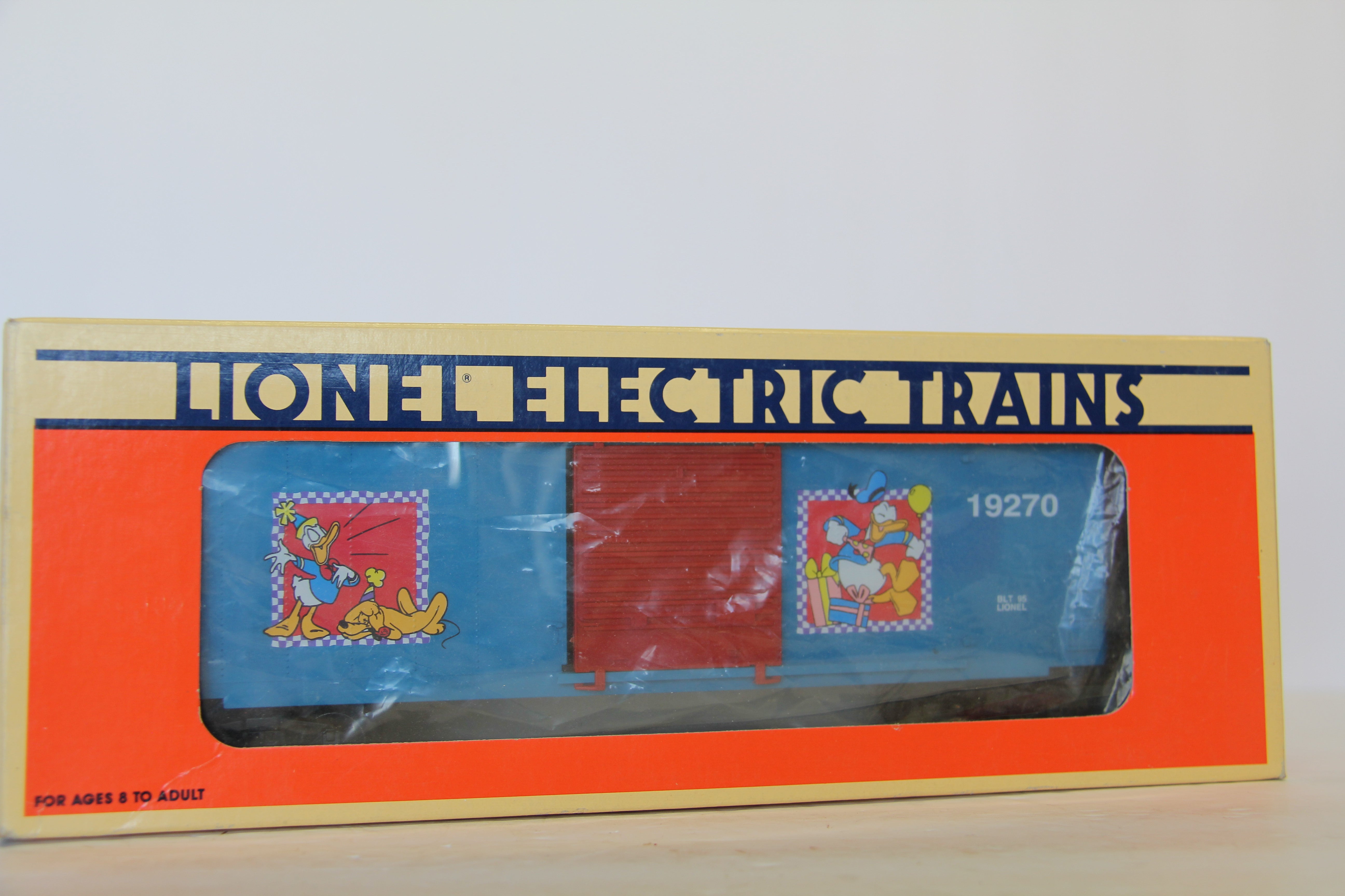 Lionel 6-19270 Donald's 60th Birthday Hi-Cube Boxcar-Second hand-M7068