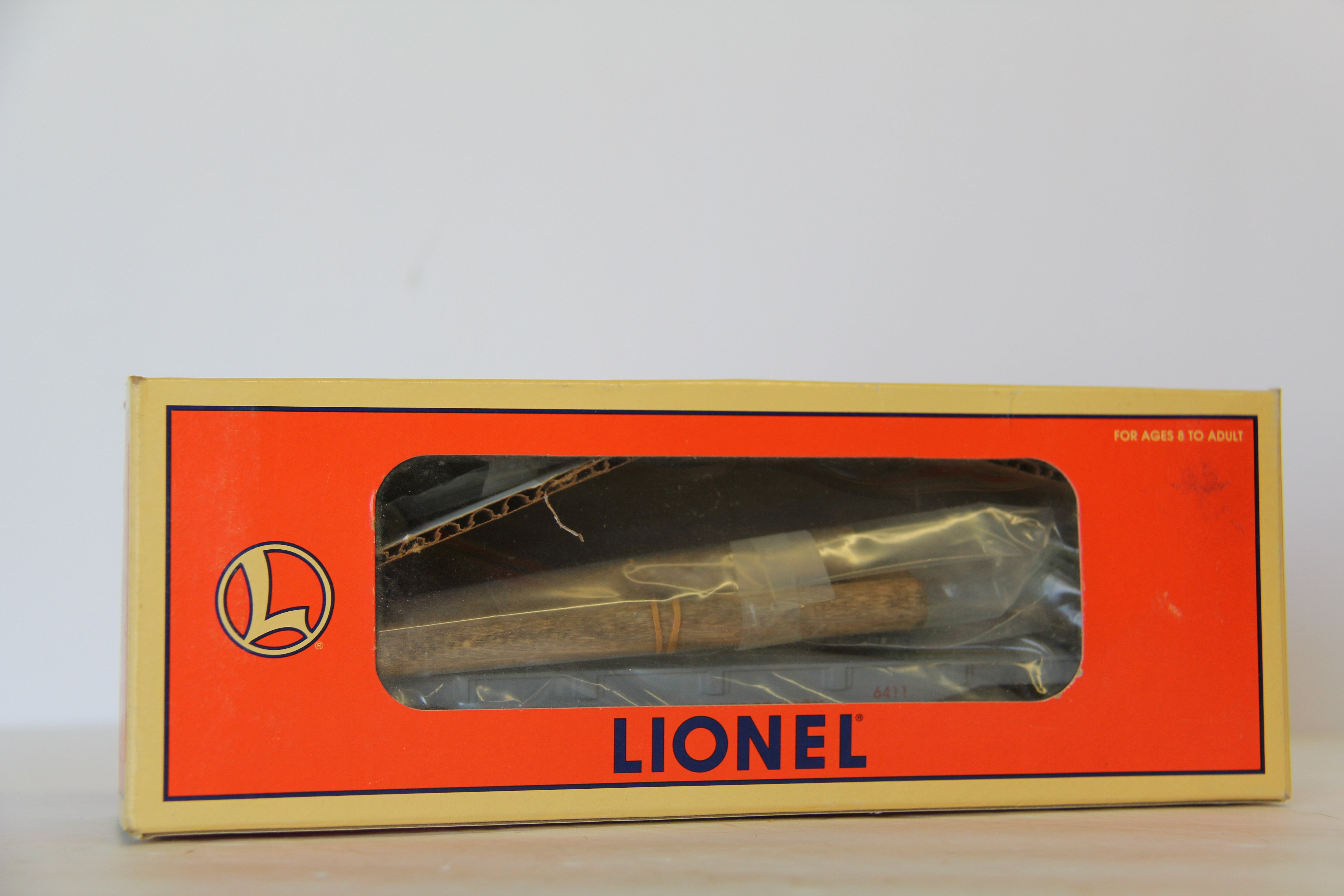 Lionel 6-16963 -6411 Lionel Corporation Flatcar-Second hand-M7072