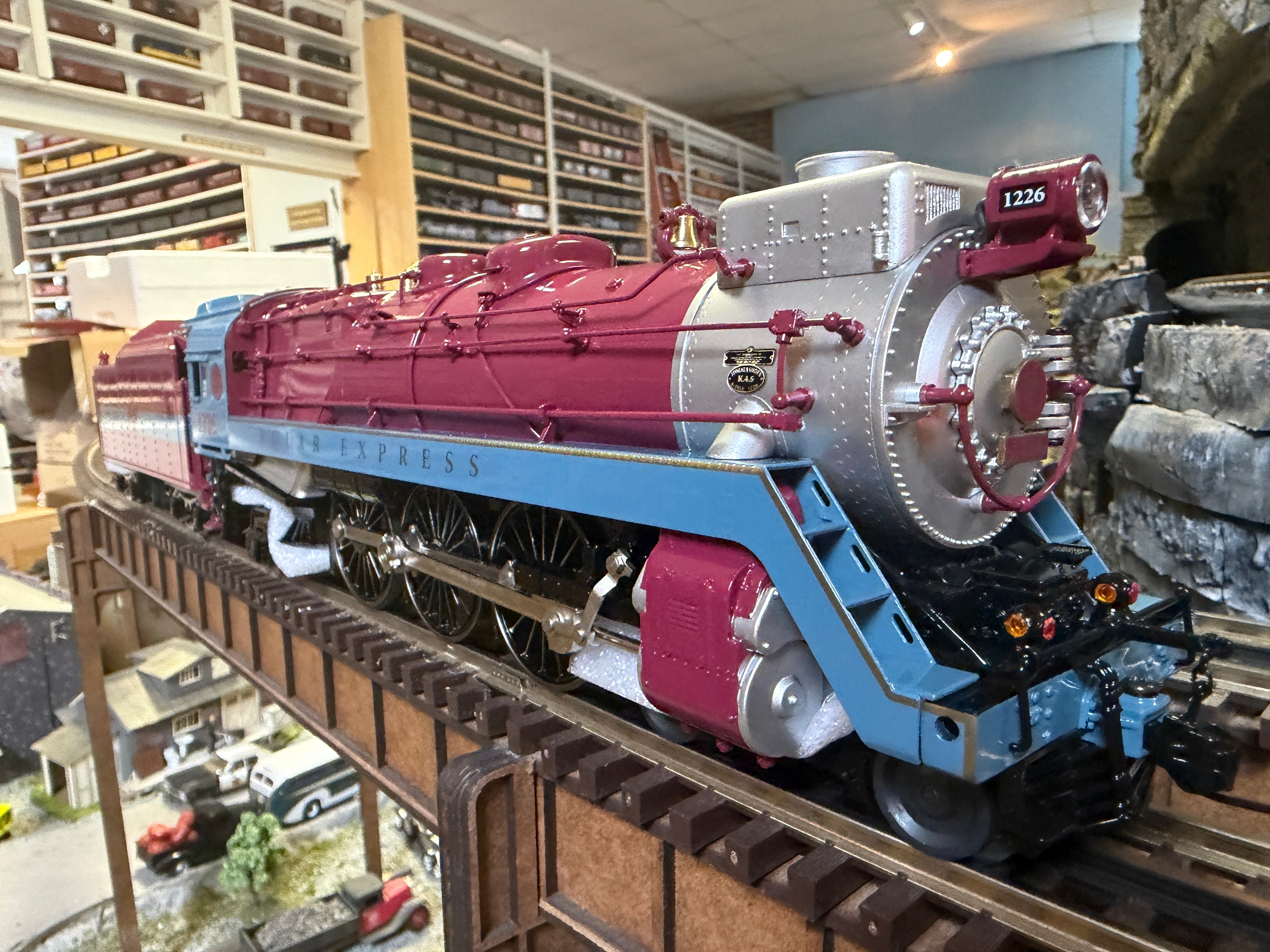 Lionel 2631160 - Legacy - K4 Brass Hybrid Steam Locomotive "The Polar Express" #1226