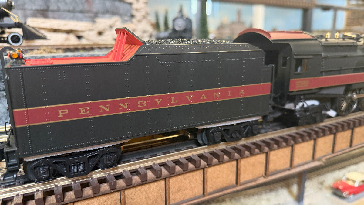 Lionel 2631150 - Legacy - K4 Brass Hybrid Steam Locomotive "Pennsylvania" #5399 (Black/Red Fantasy)