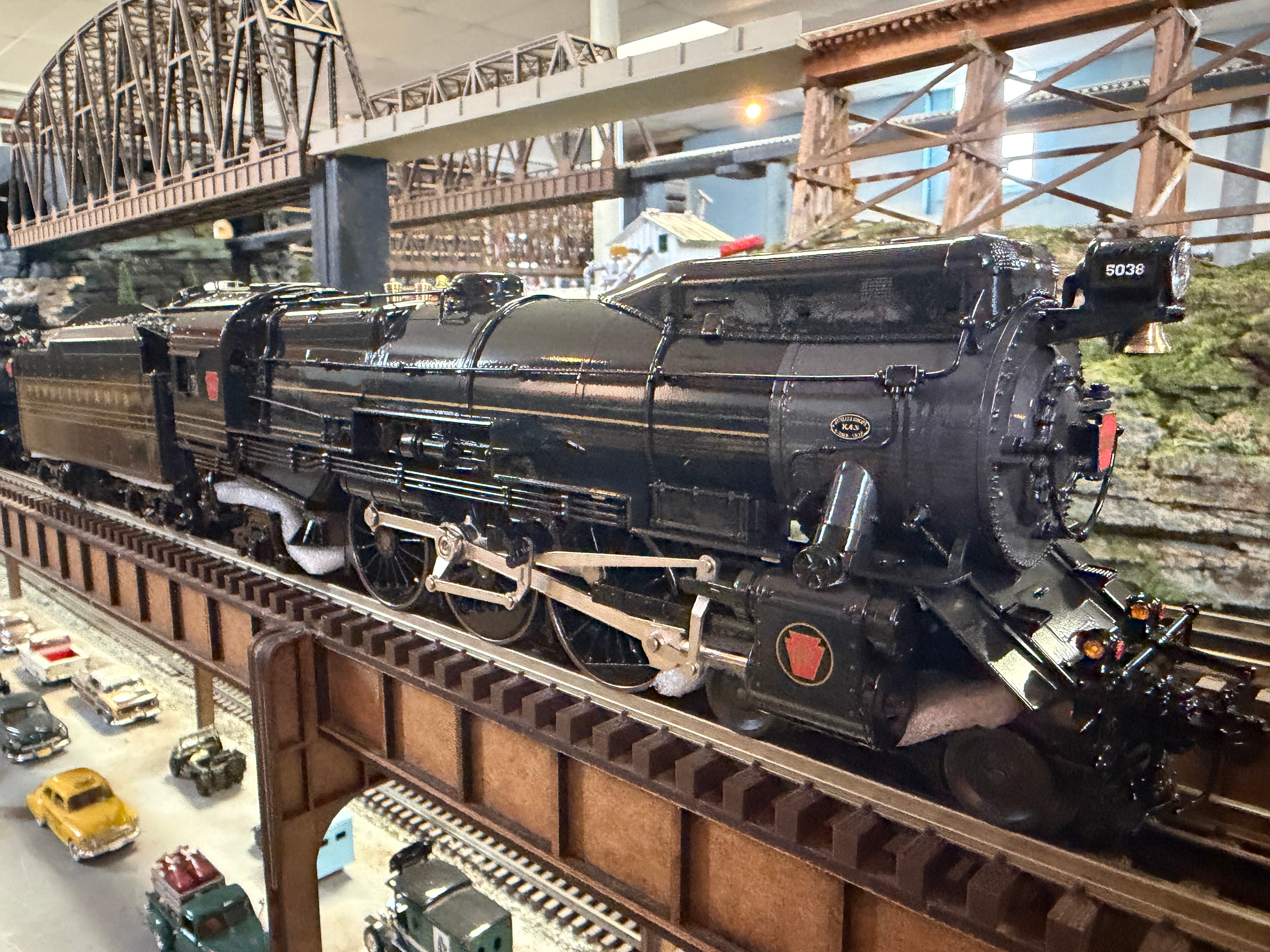 Lionel 2631140 - Legacy - K4 Brass Hybrid Steam Locomotive "Pennsylvania" #5038 (Black Fantasy)