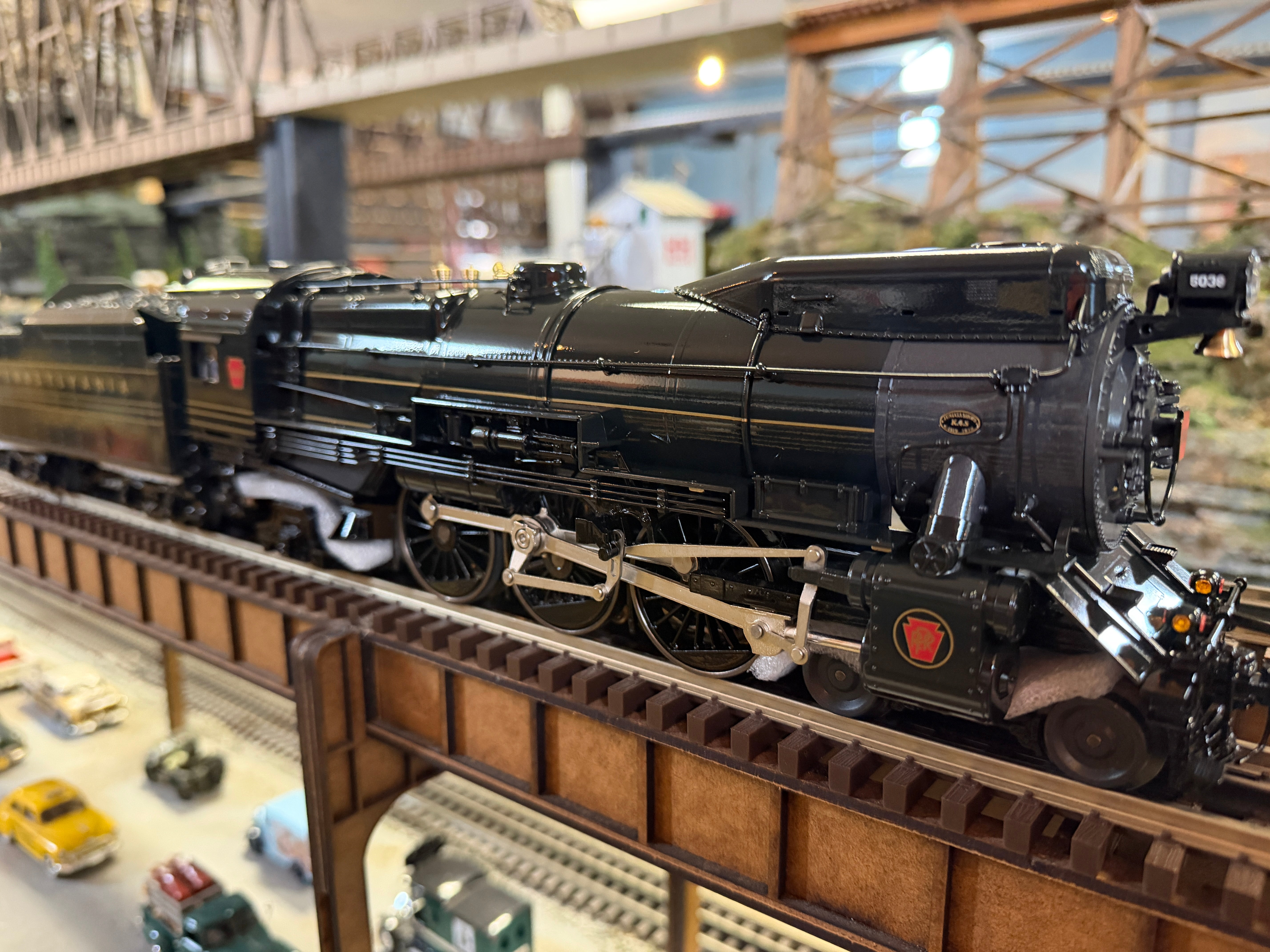 Lionel 2631140 - Legacy - K4 Brass Hybrid Steam Locomotive "Pennsylvania" #5038 (Black Fantasy)