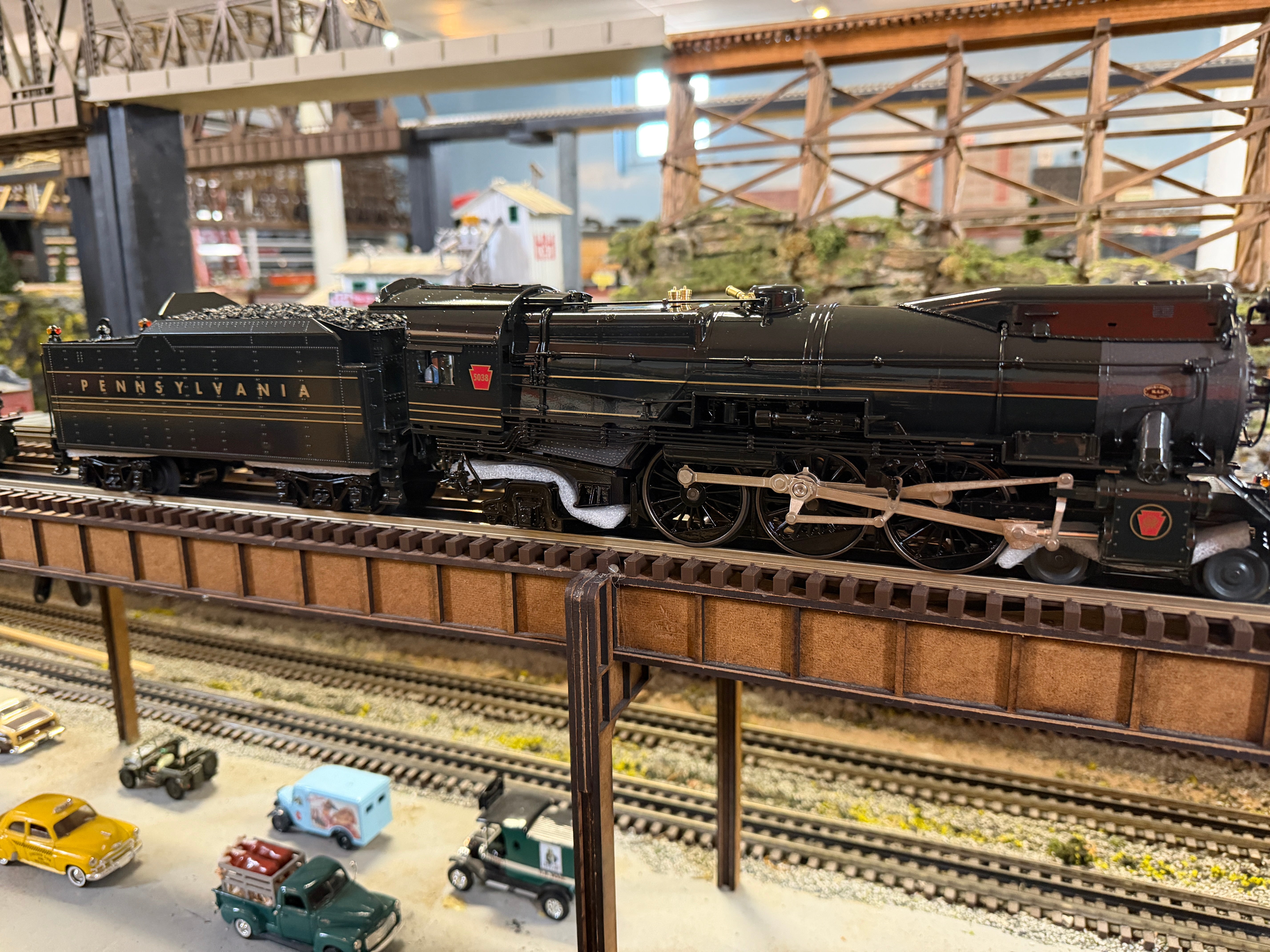 Lionel 2631140 - Legacy - K4 Brass Hybrid Steam Locomotive "Pennsylvania" #5038 (Black Fantasy)