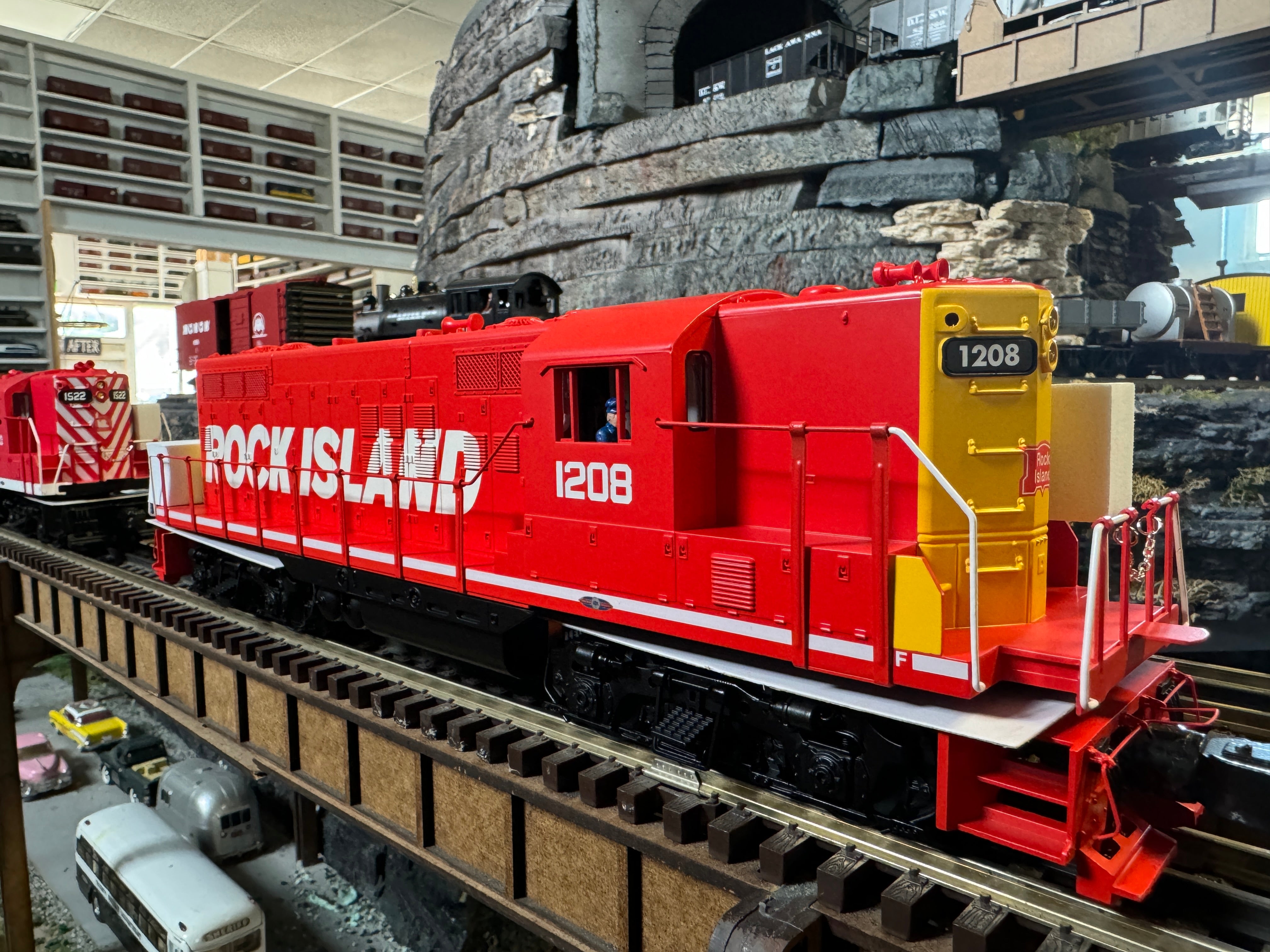 Lionel 2434040 - LionChief+ 2.0 GP7 Diesel Engine "Rock Island" #1208