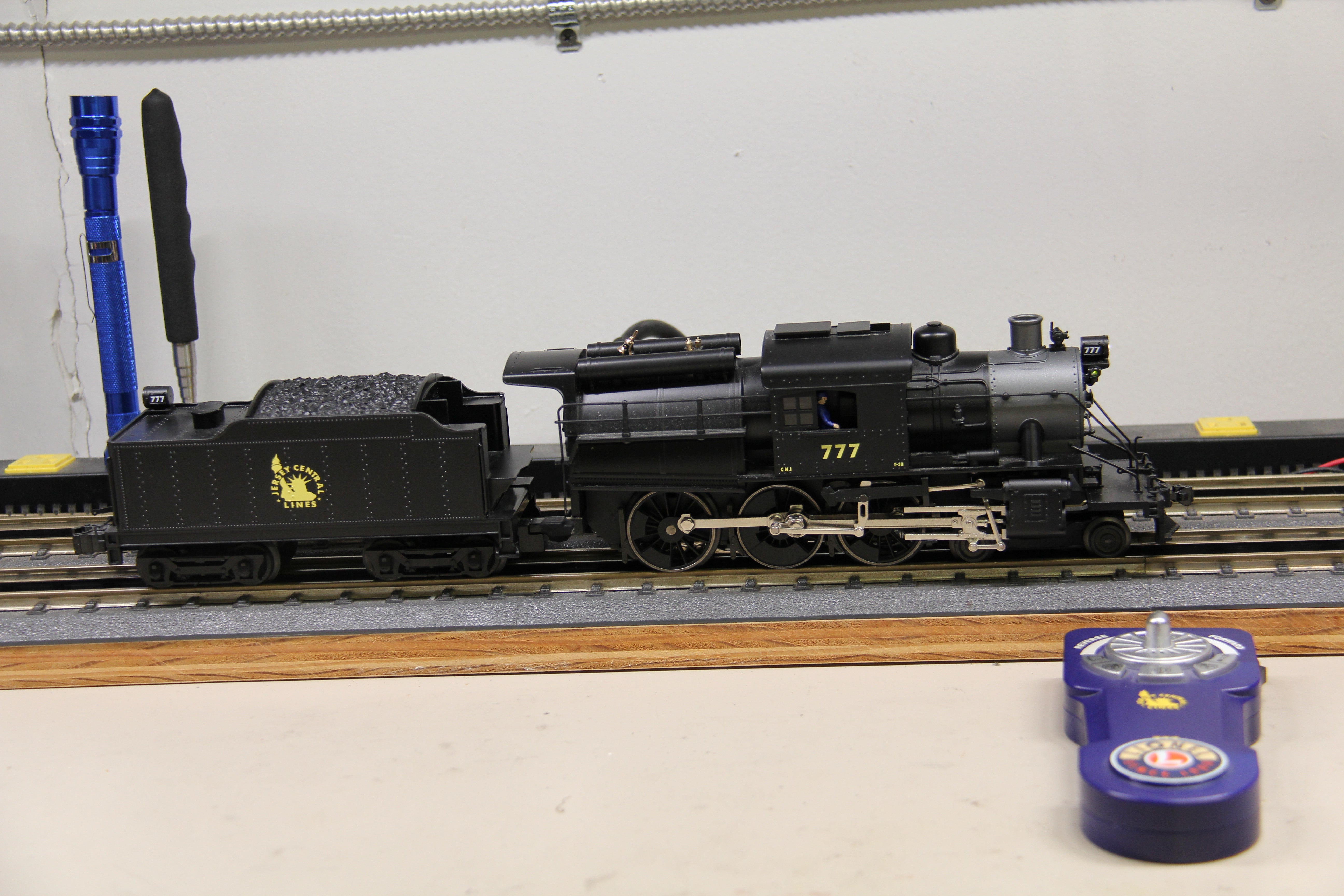 Lionel 6-82414 Central of New Jersey Camelback LionChief Plus 4-6-0 #777-Second hand-M7014