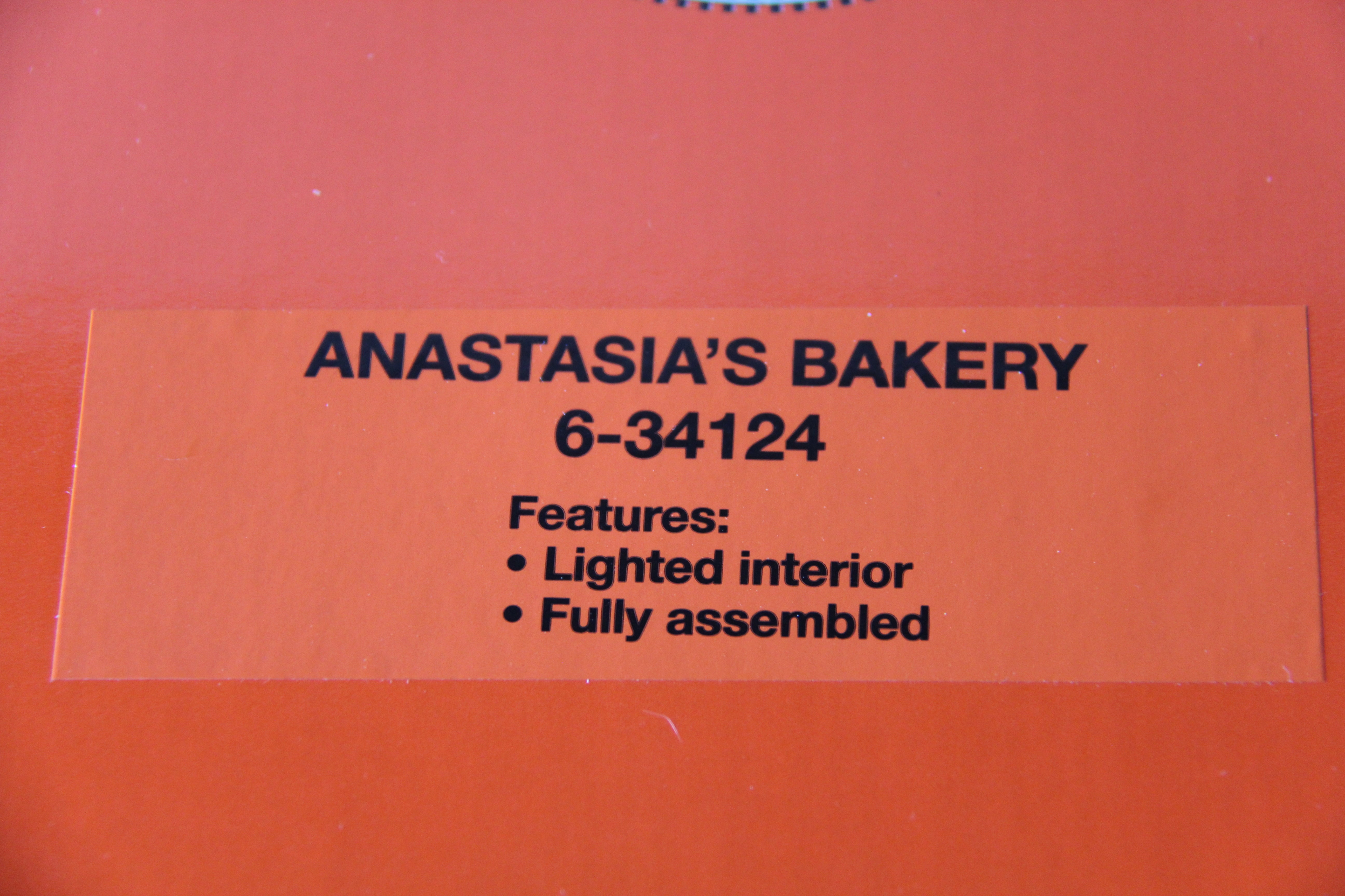 Lionel 6-34124 Anastasia's Bakery-Second hand-M2740
