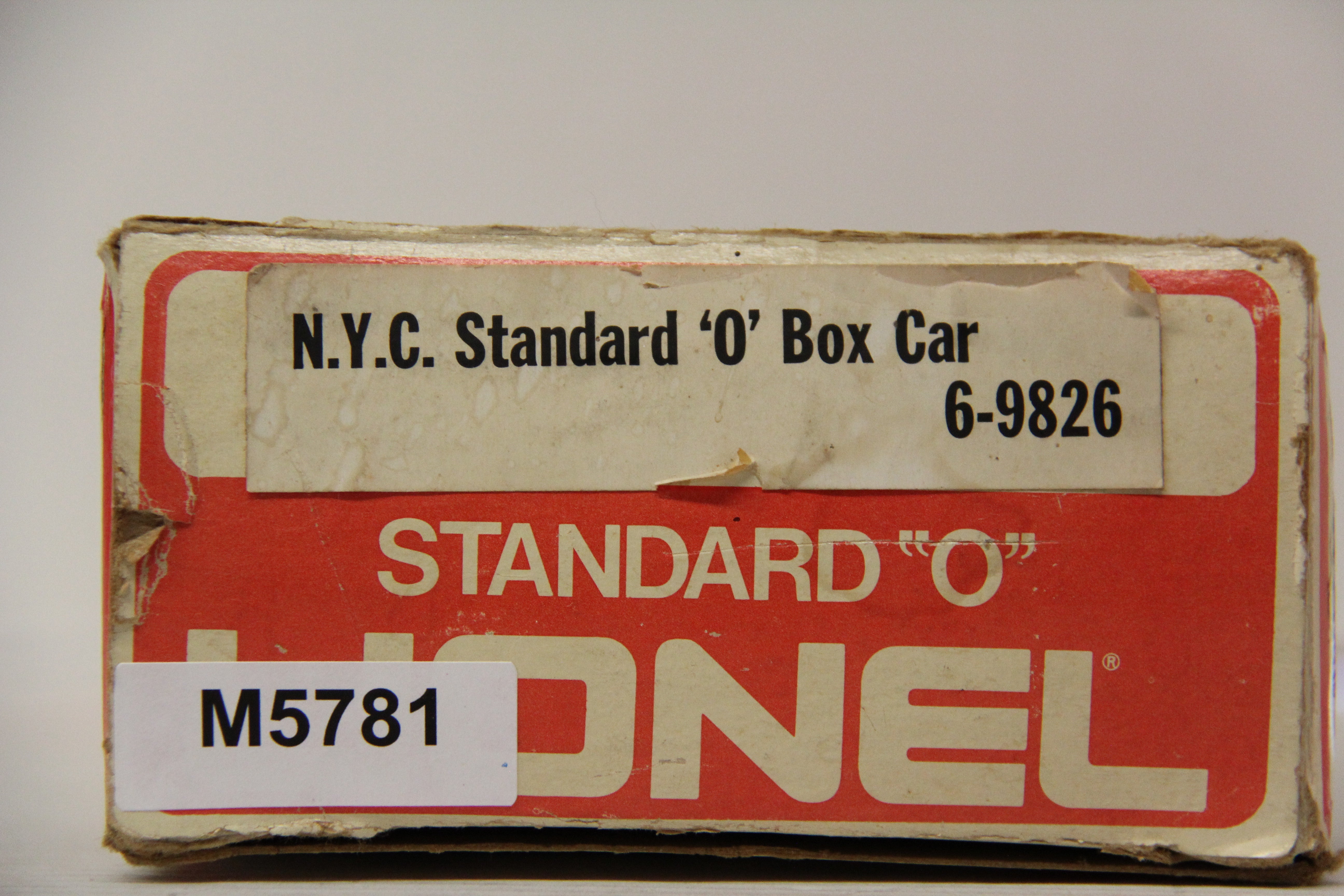 Lionel 6-9826  New York Central Standard Box Car-Second hand-M5781