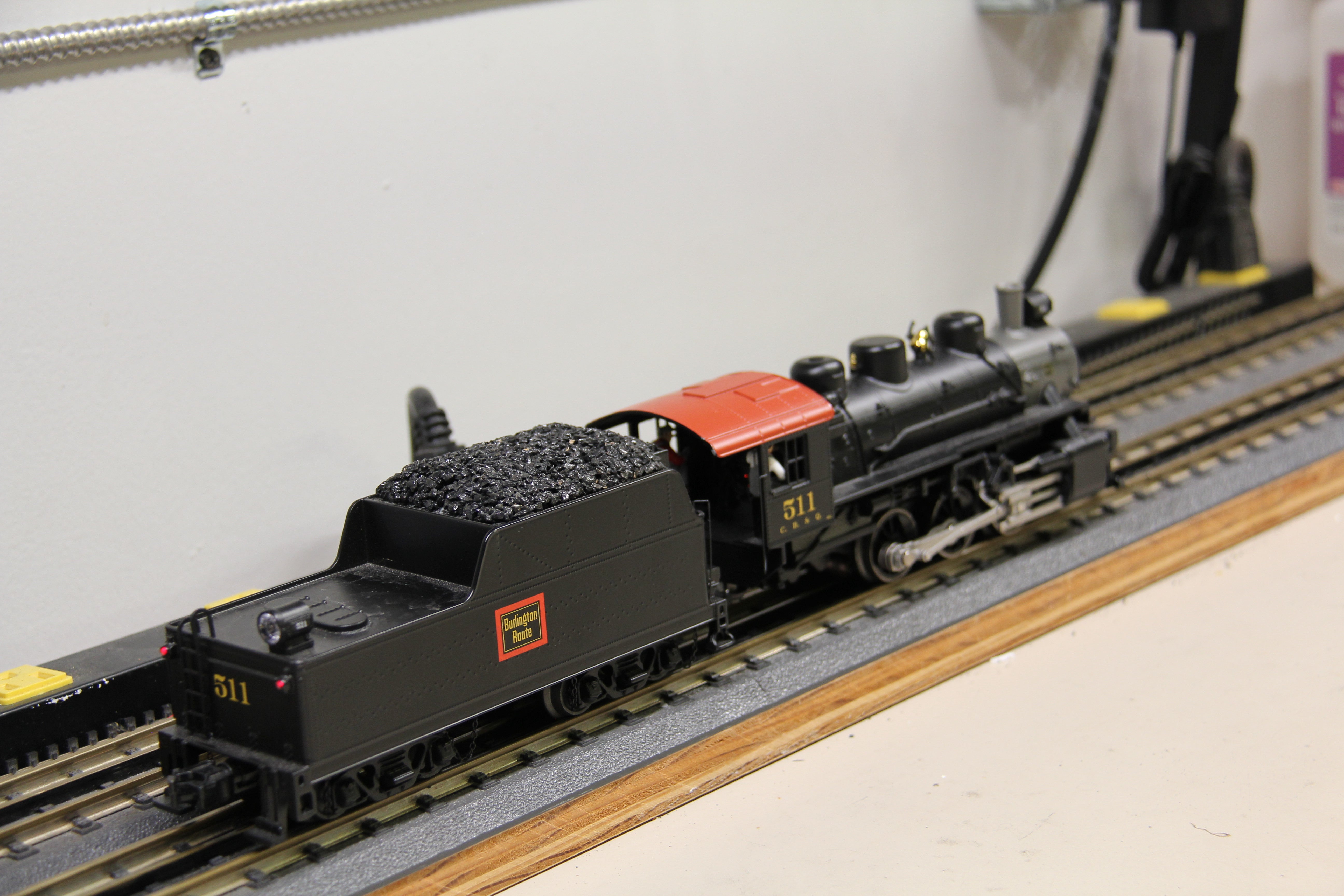 Rail King 30-1856-1 Burlington Route 0-6-0 Imperial USRA Steam Switcher Engine #511-Second hand-M7055