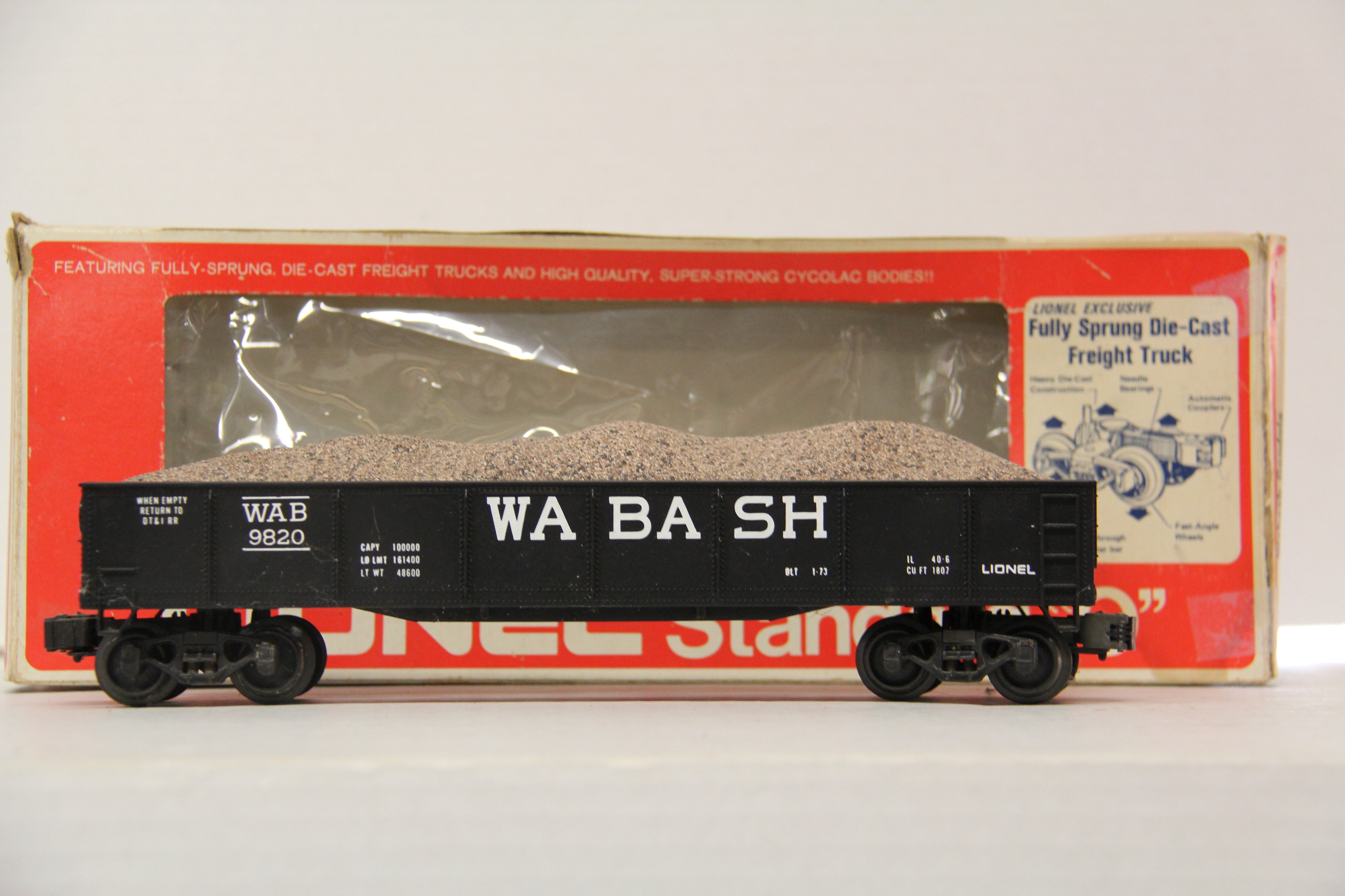 Lionel 6-9820 Wabash Gondola-Second hand-M5782