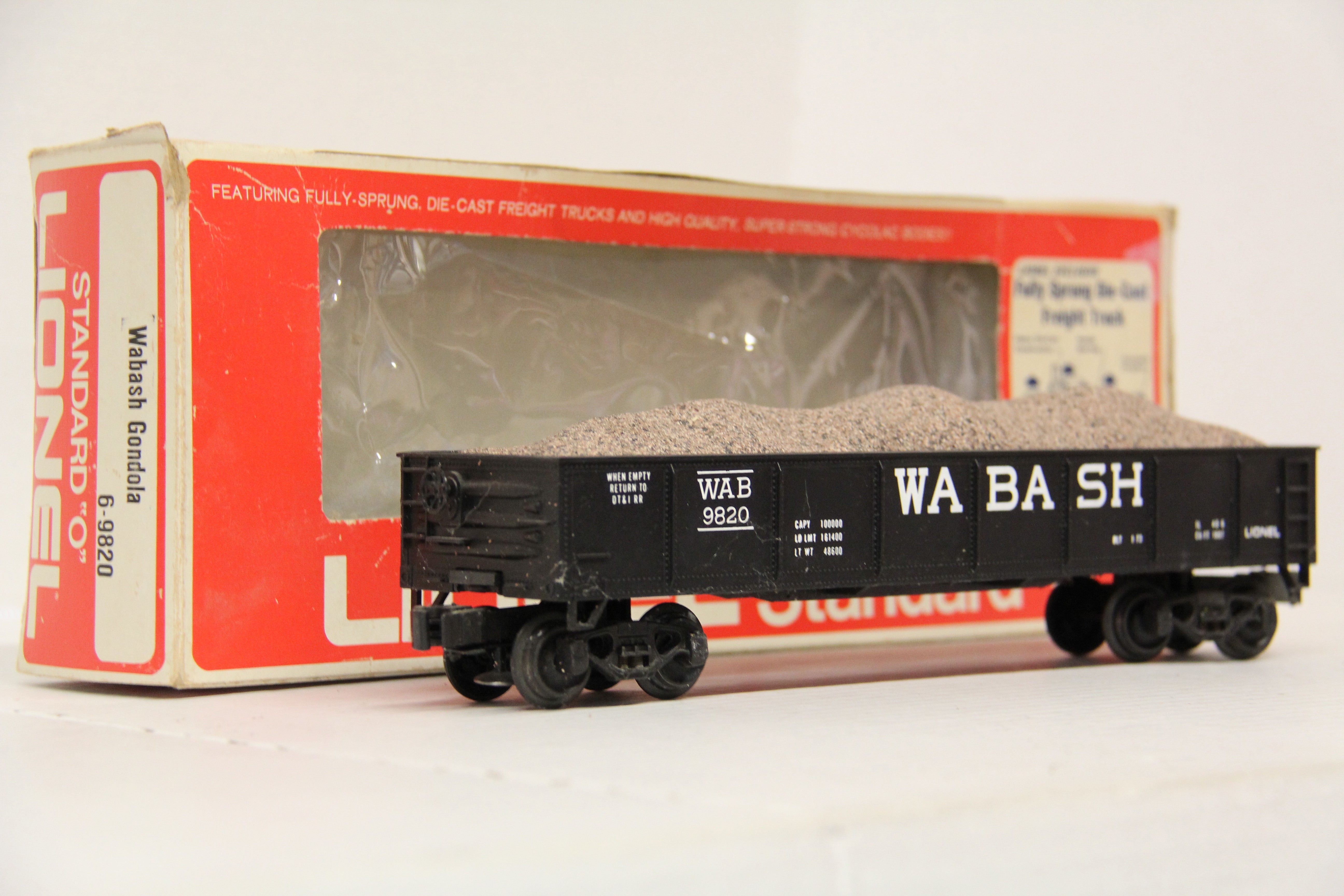 Lionel 6-9820 Wabash Gondola-Second hand-M5782