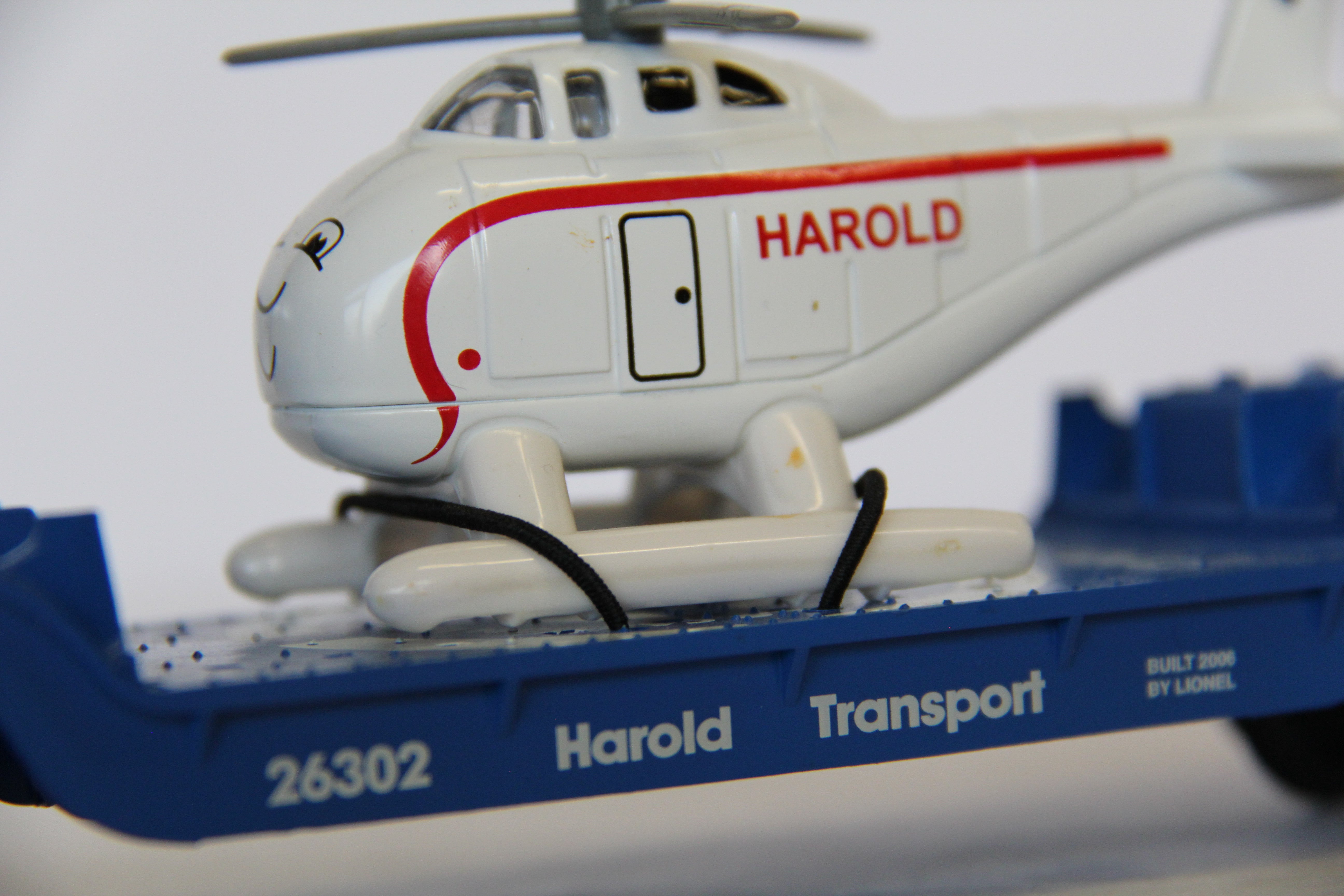Lionel 6-16490 Thomas & Friends Flatcar with Harold the Helicopter-Second hand-M7077