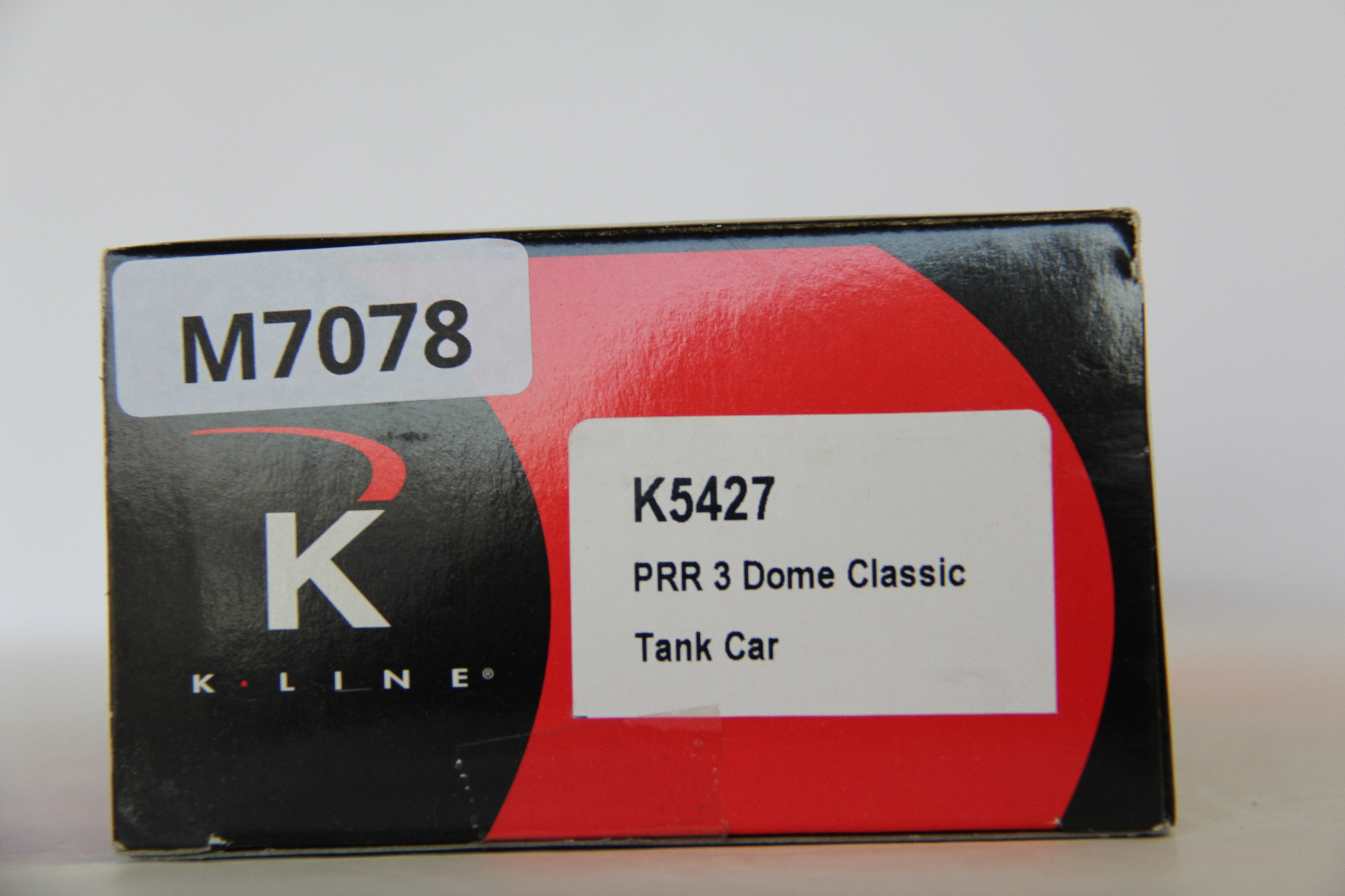 K Line K5427 Pennsylvania Rail Road 3 Dome CLASSIC Tank Car-Second hand-M7078