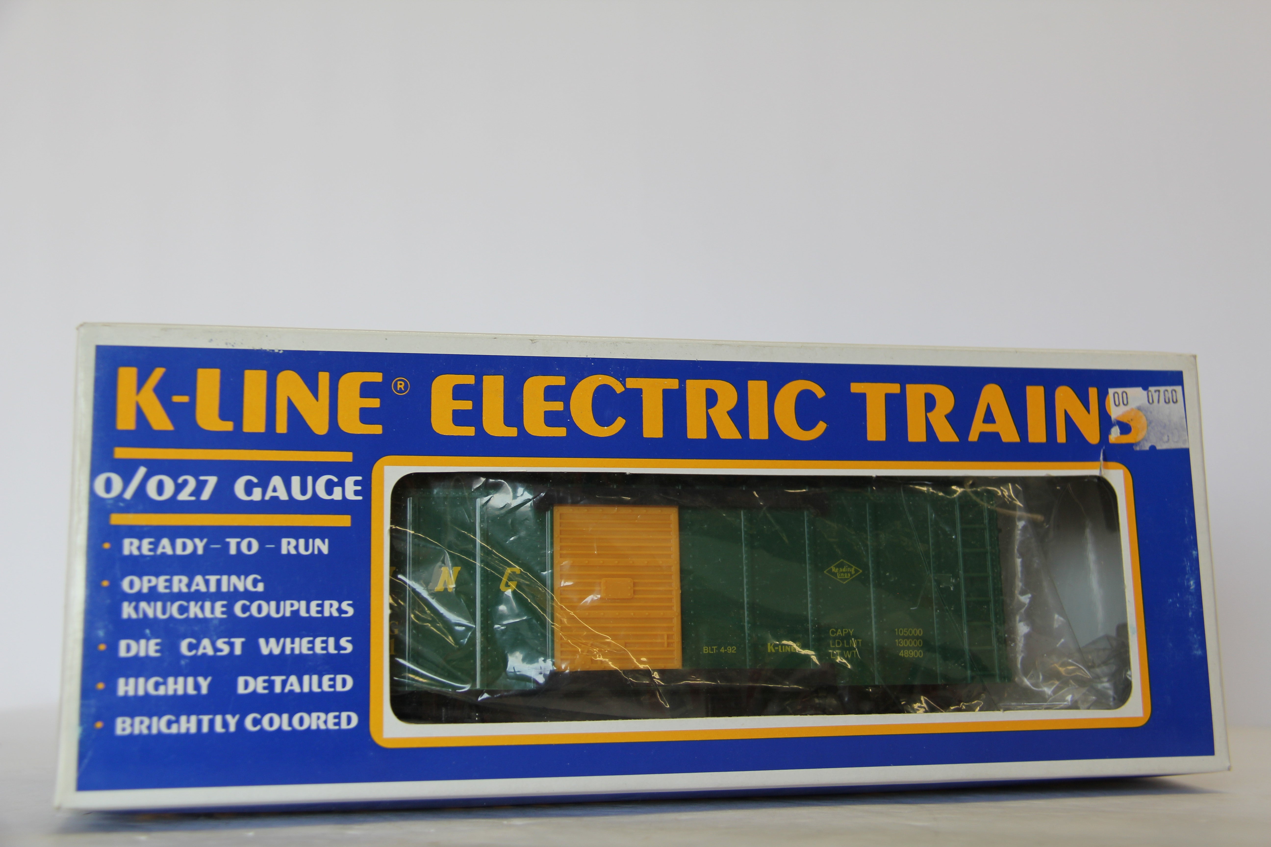 K Line Reading Boxcar #5121-Second hand-M7080-5