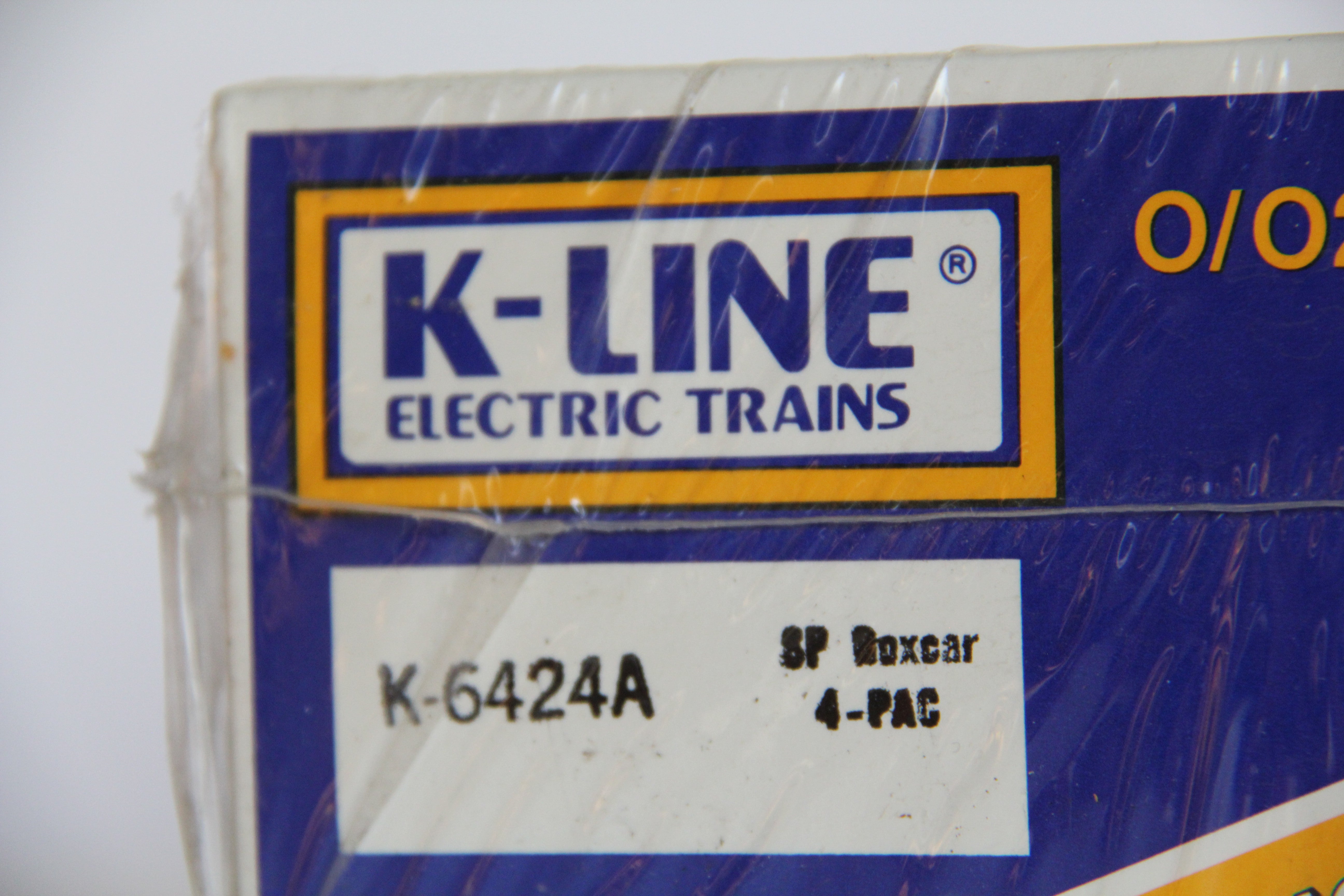 K Line K6424A Southern Pacific 4-PAC Boxcars-Second hand-M7083