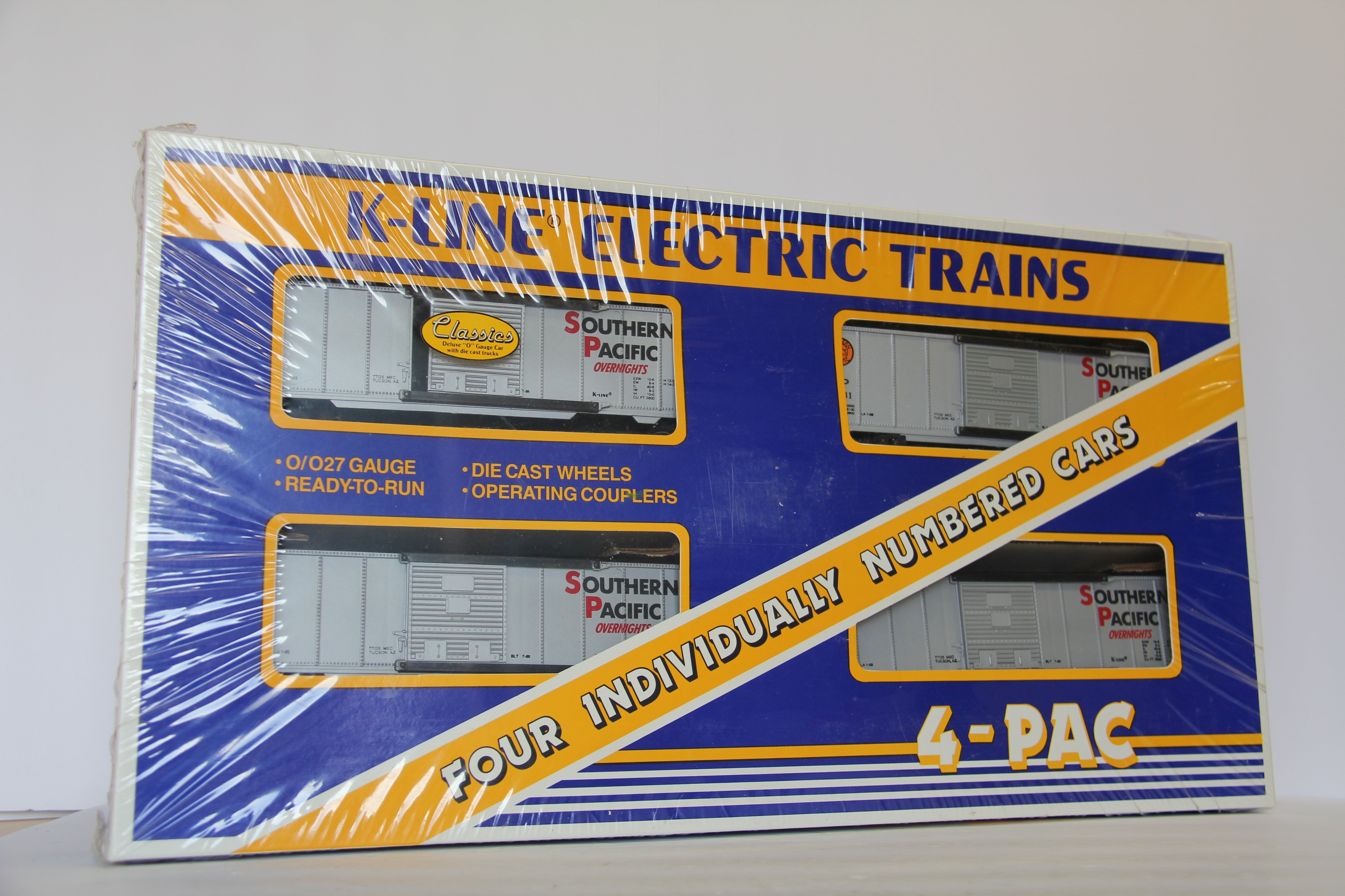 K Line K6424A Southern Pacific 4-PAC Boxcars-Second hand-M7083