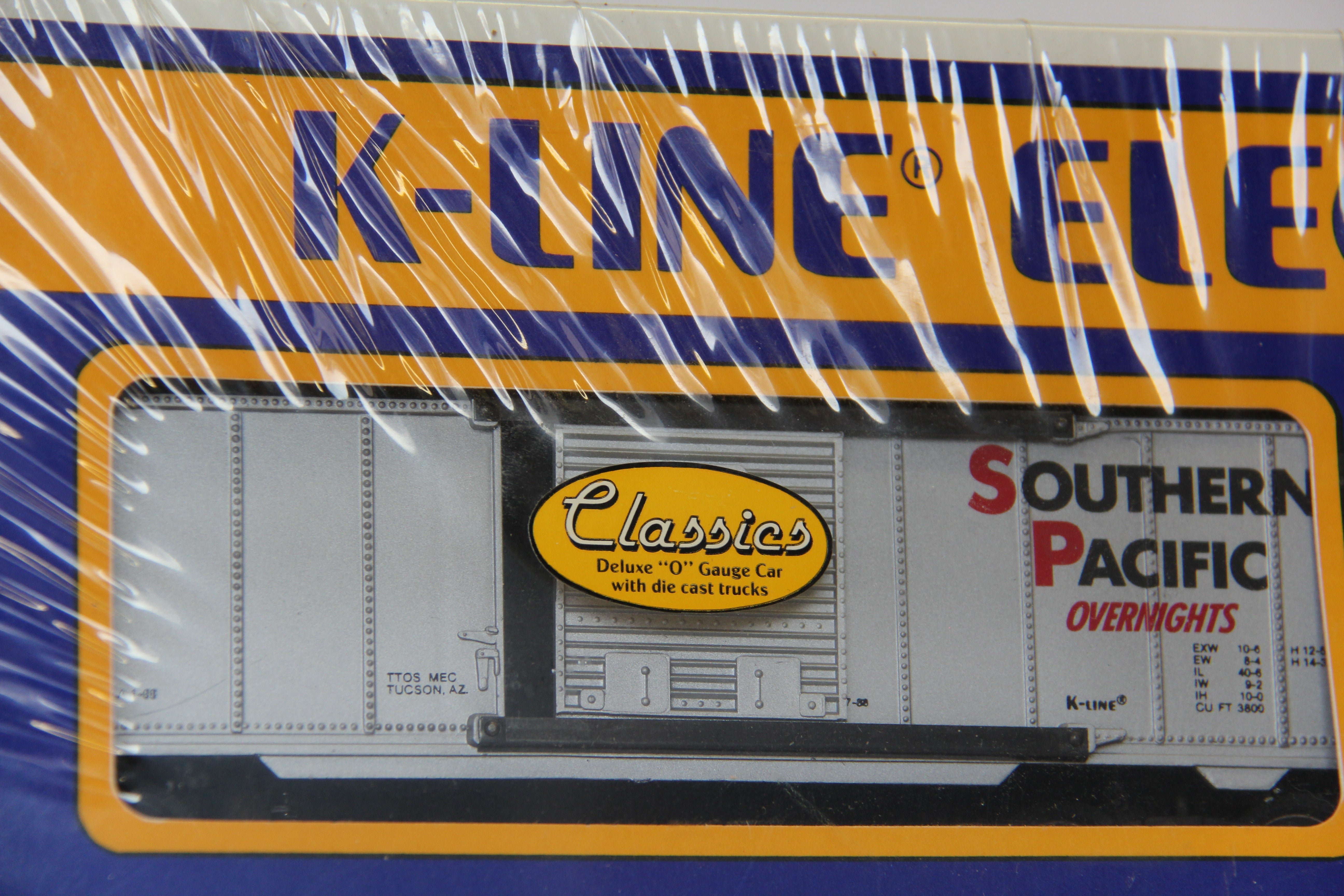 K Line K6424A Southern Pacific 4-PAC Boxcars-Second hand-M7083