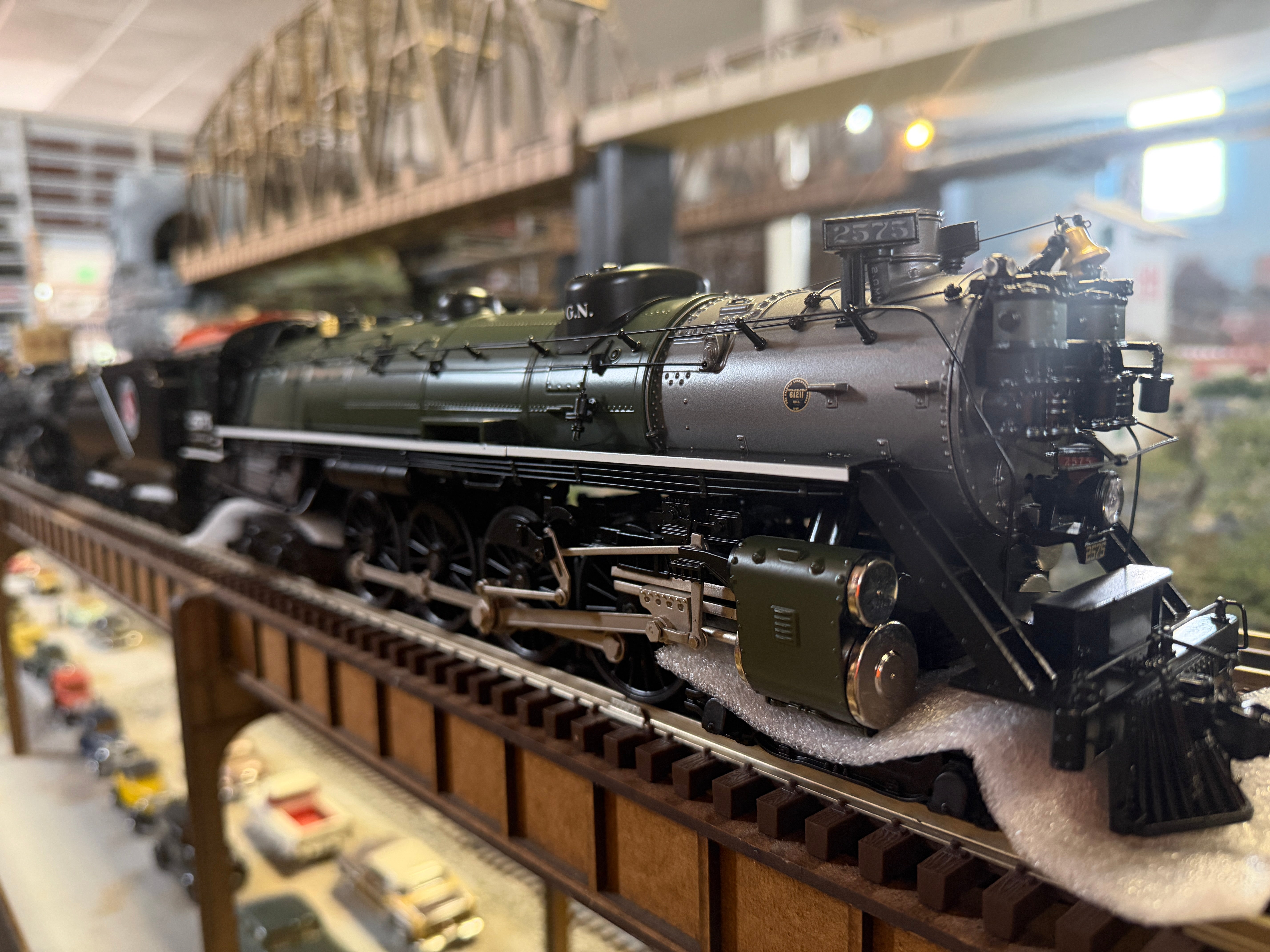 MTH 20-30123-1 - Premier - 4-8-4 Steam Locomotive "Great Northern" #2575 w/ PS3